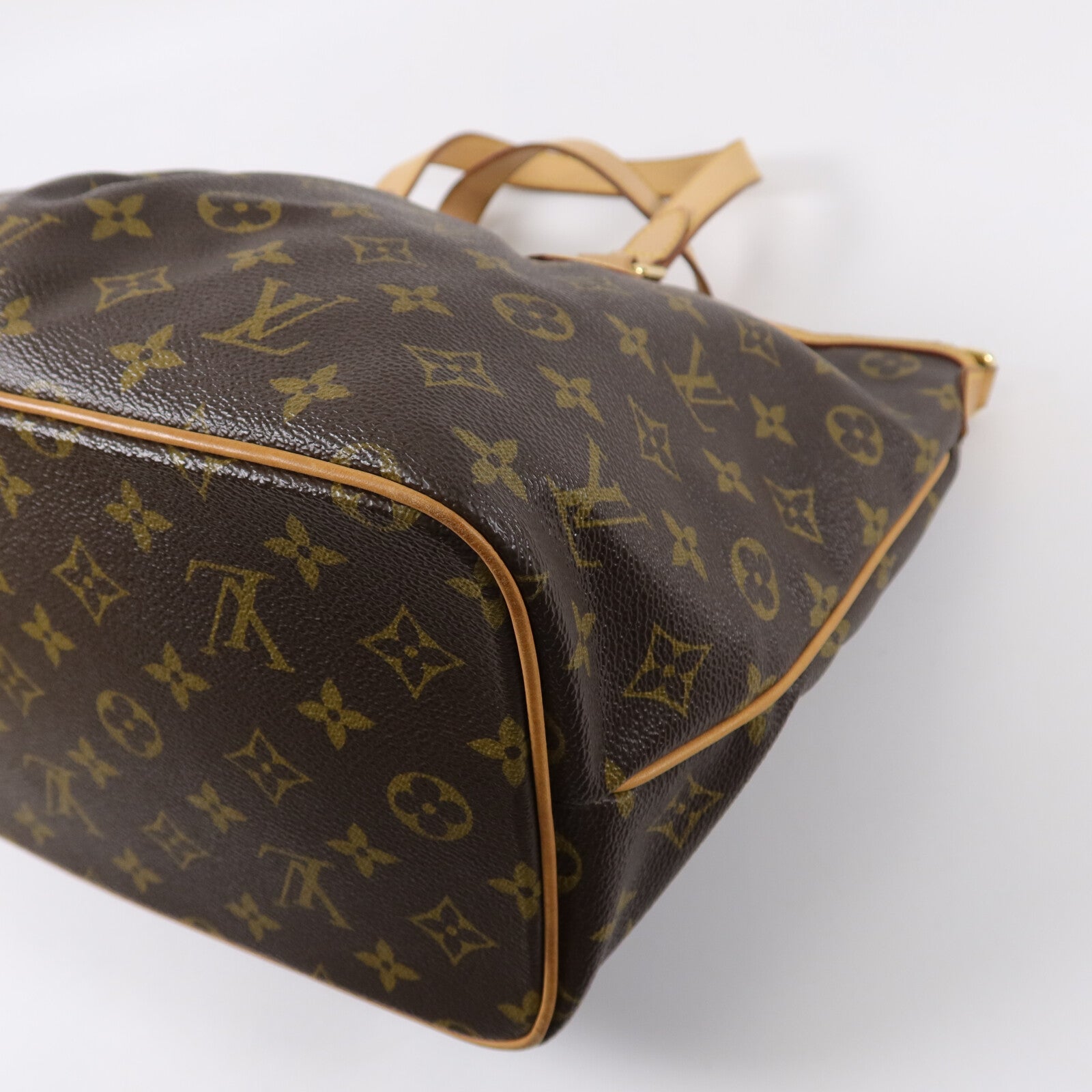 LOUIS VUITTON Monogram Palermo PM手挽肩背兩用袋棕色