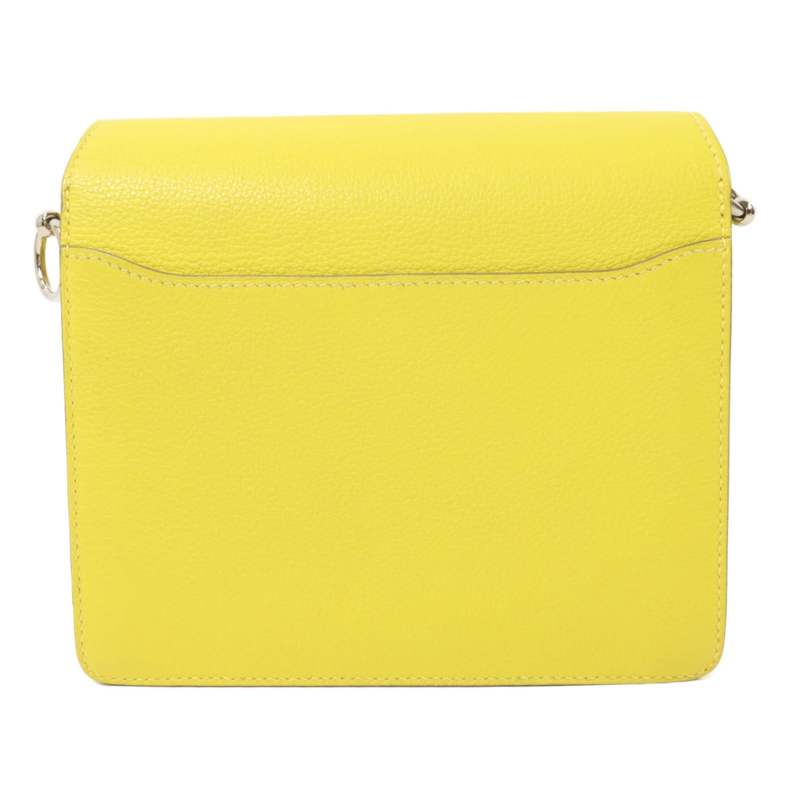 HERMES Evercolor皮革Roulis Mini肩背袋Lime