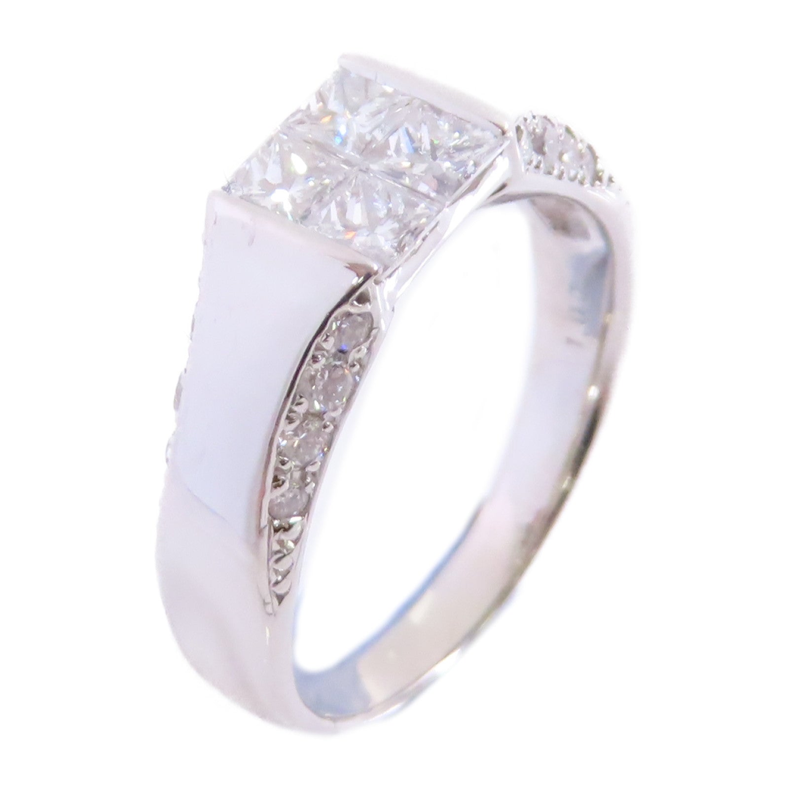 JEWELRY PT900鉑金/鑽石Diamond Ring戒指US#7.25