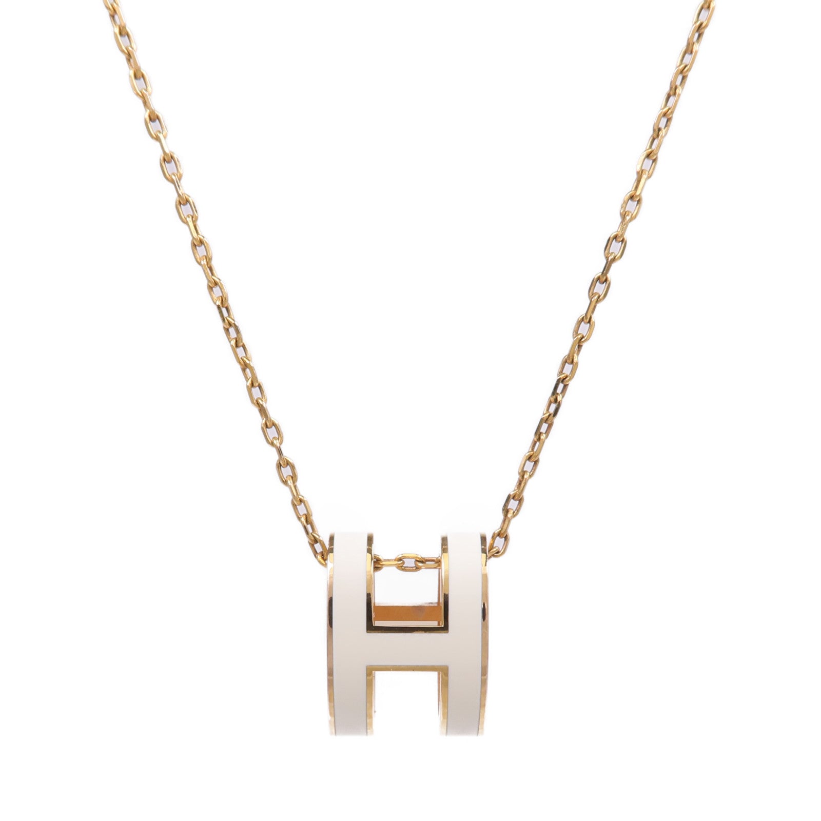 HERMES 金屬Pop H項鍊