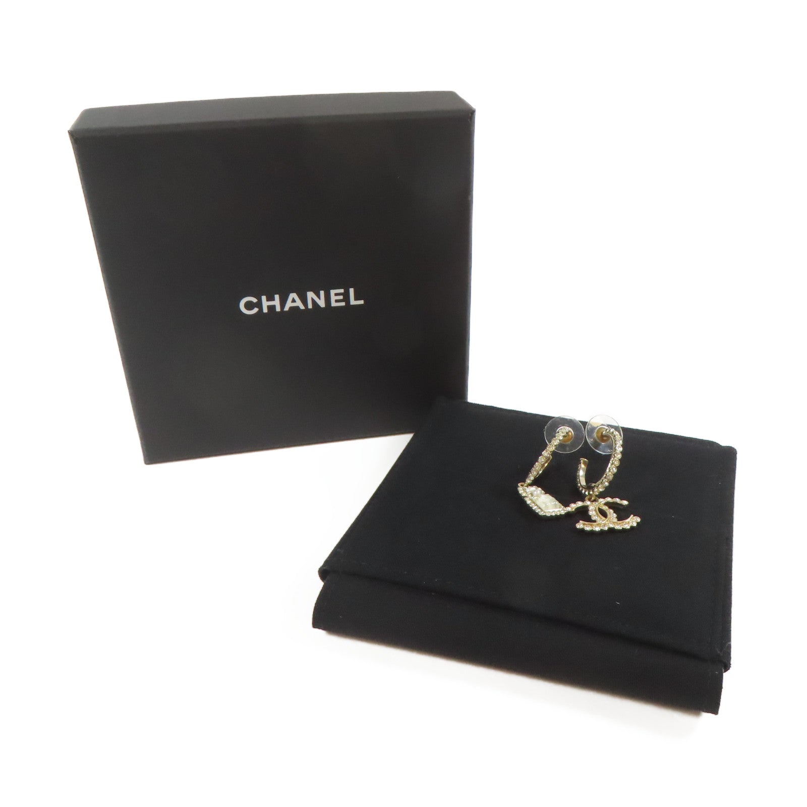 CHANEL 金屬Earring金色