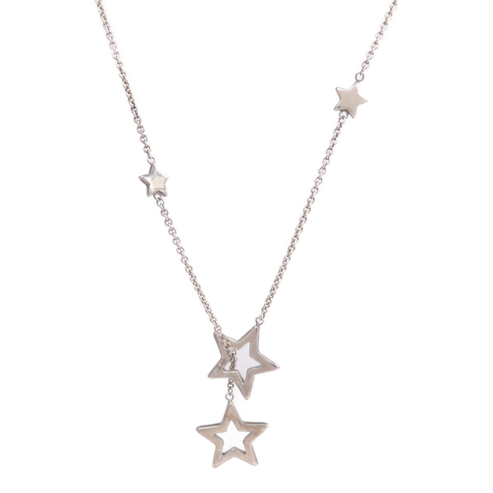 TIFFANY＆CO 925純銀Star Necklace項鍊