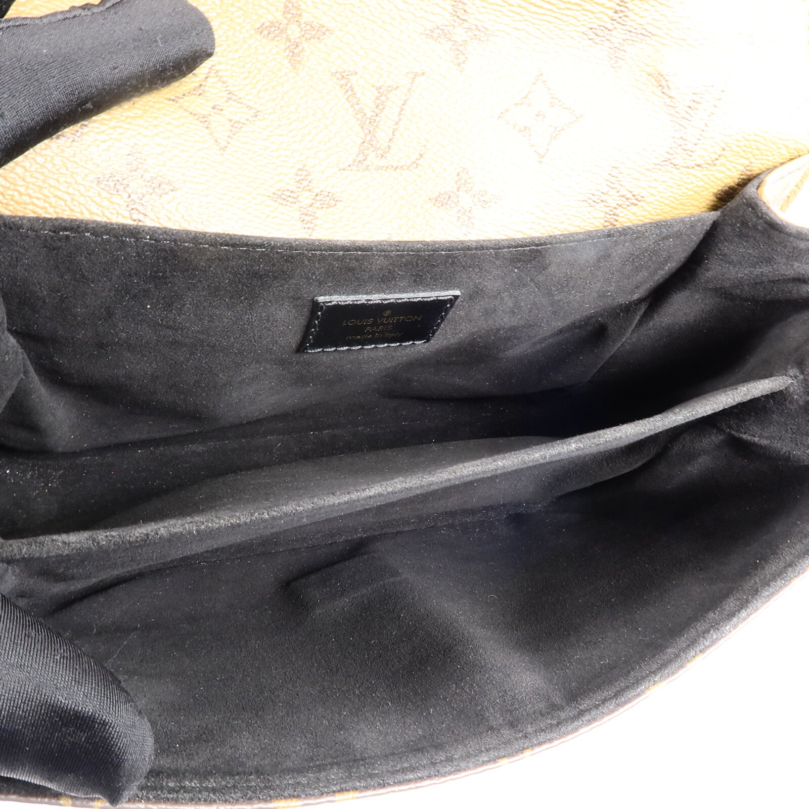LOUIS VUITTON Monogram Reverse Pochette Metis手挽肩背兩用袋