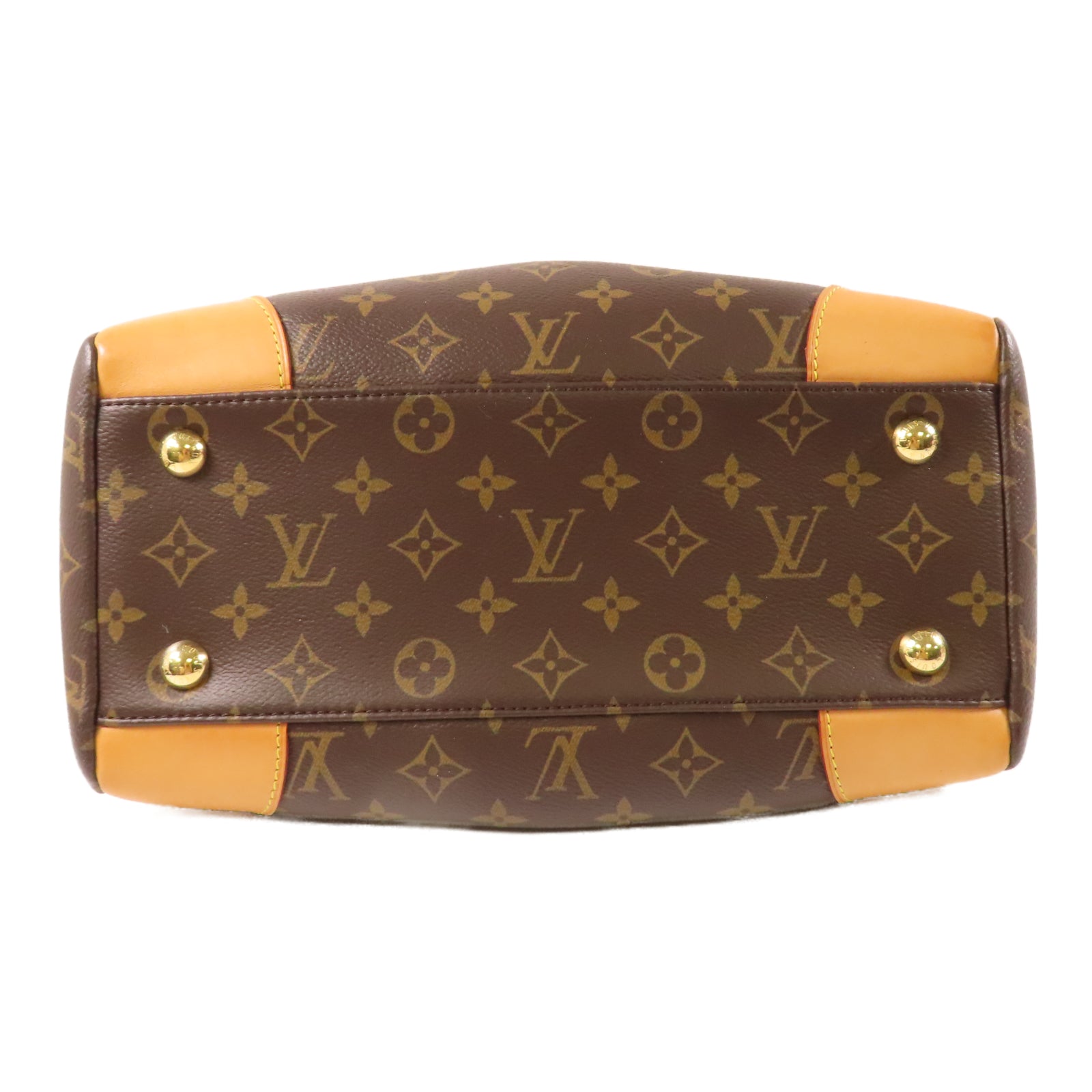 LOUIS VUITTON Monogram Segur金扣手挽肩背兩用袋啡色