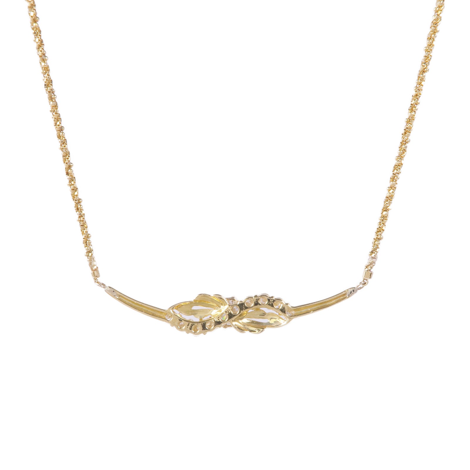 JEWELRY 18K黃金Diamond Necklace鑽石耳環