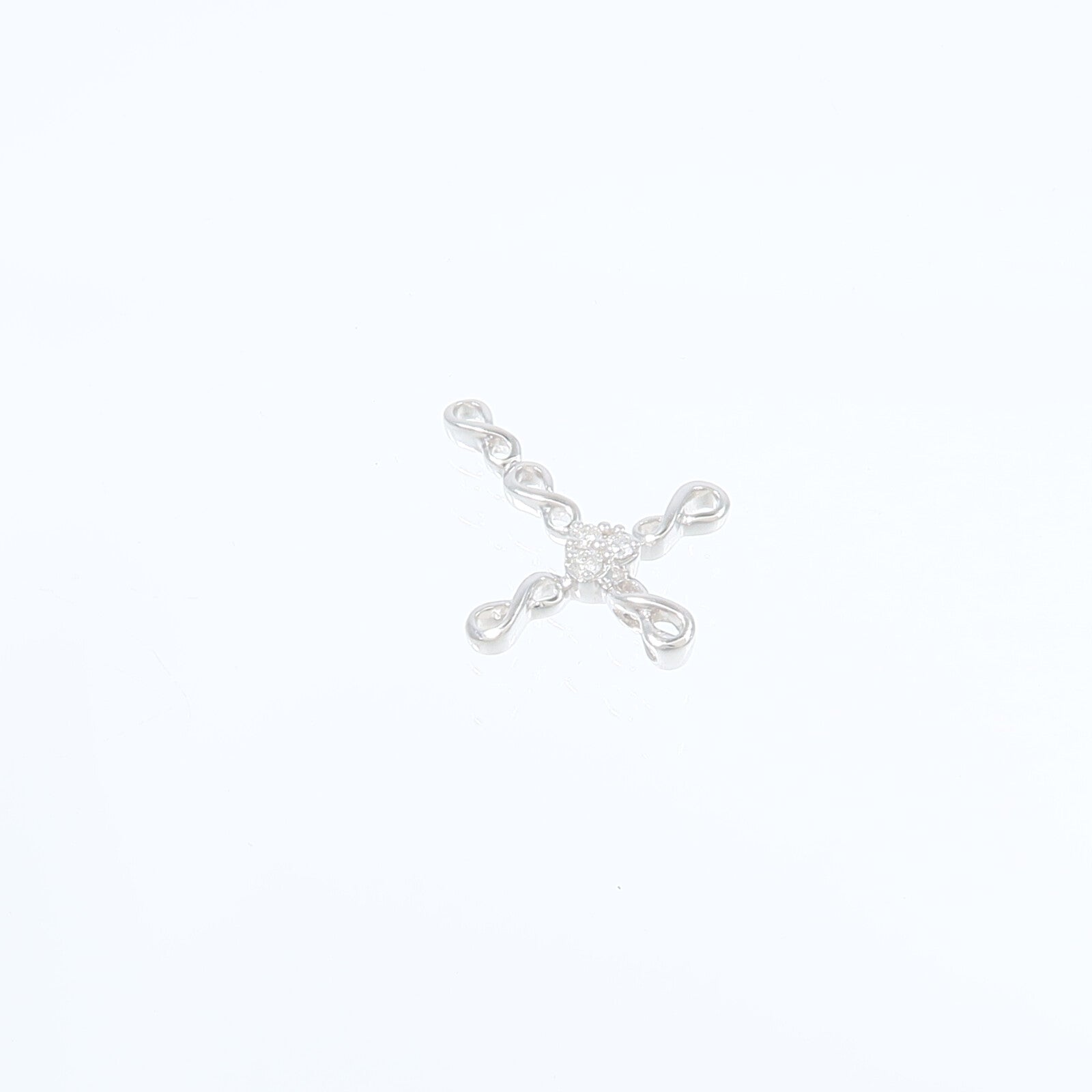JEWELRY 18K白金Diamond Pendant鑽石吊墜
