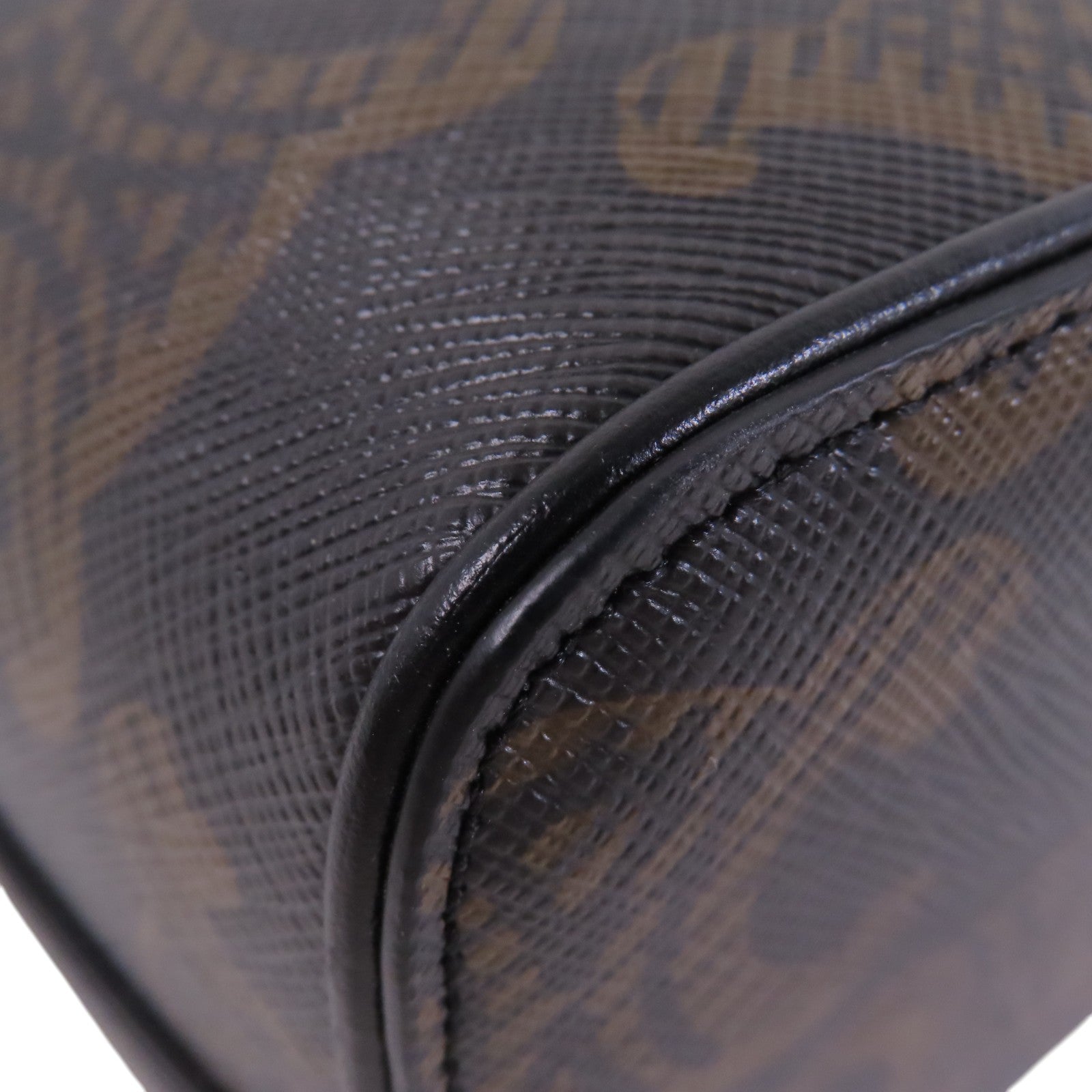 CELINE 塗層帆布Boite In Triomphe銀扣肩背袋