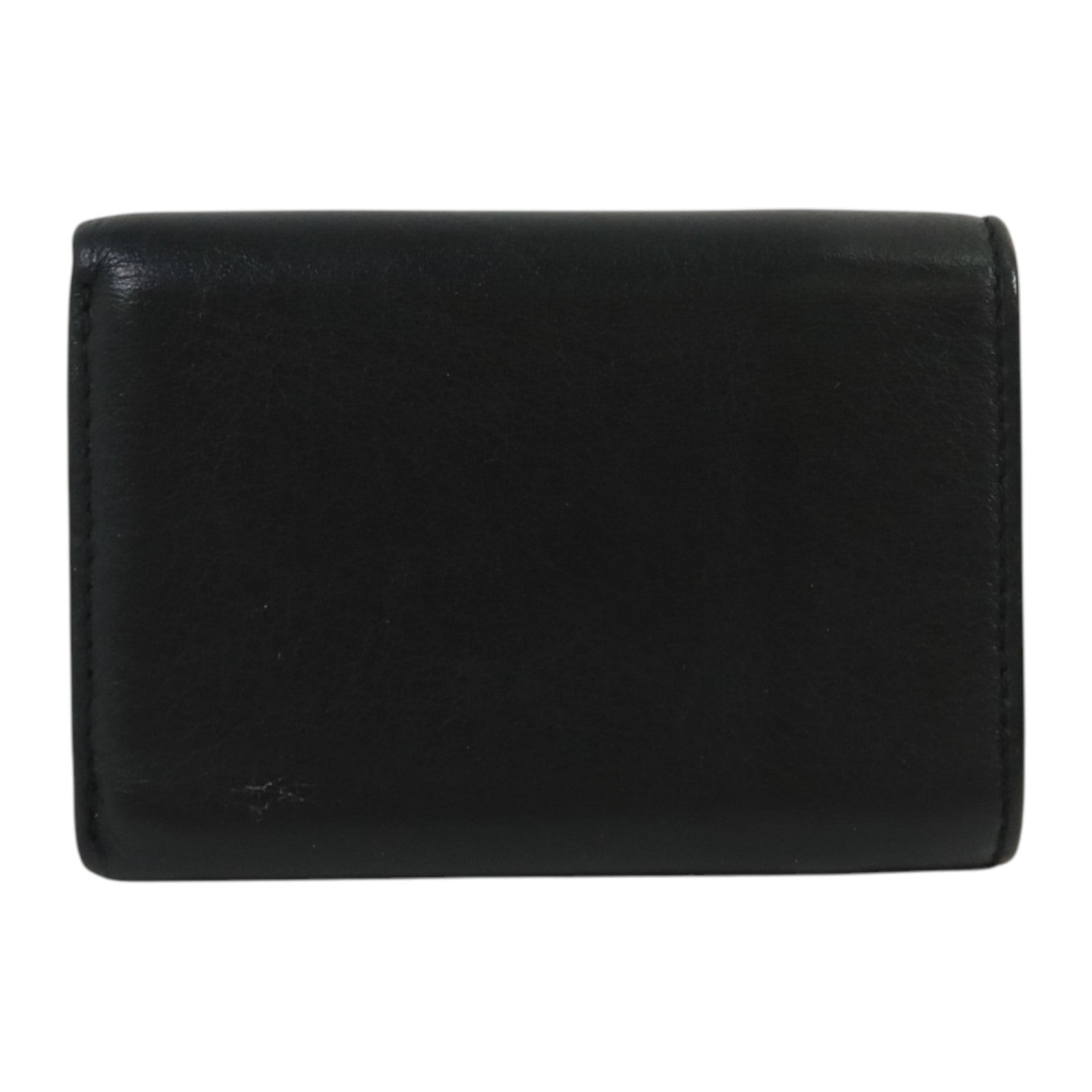 BALENCIAGA 牛皮皮革Wallet銀扣錢包