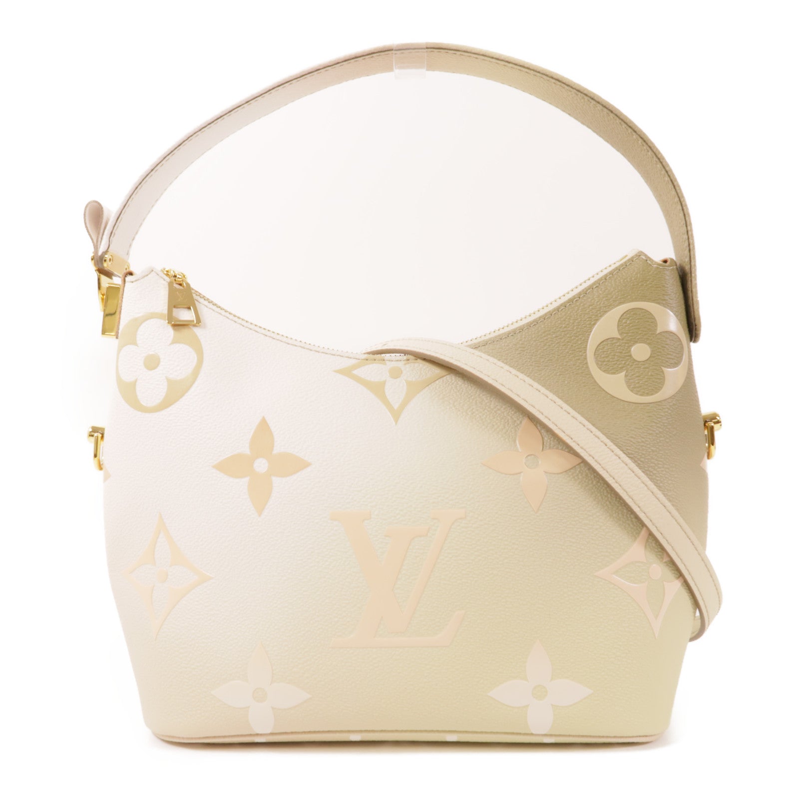 LOUIS VUITTON LV GHW Marshmallow PM 2 Way Shoulder Bag M59861 Monogram Empreinte