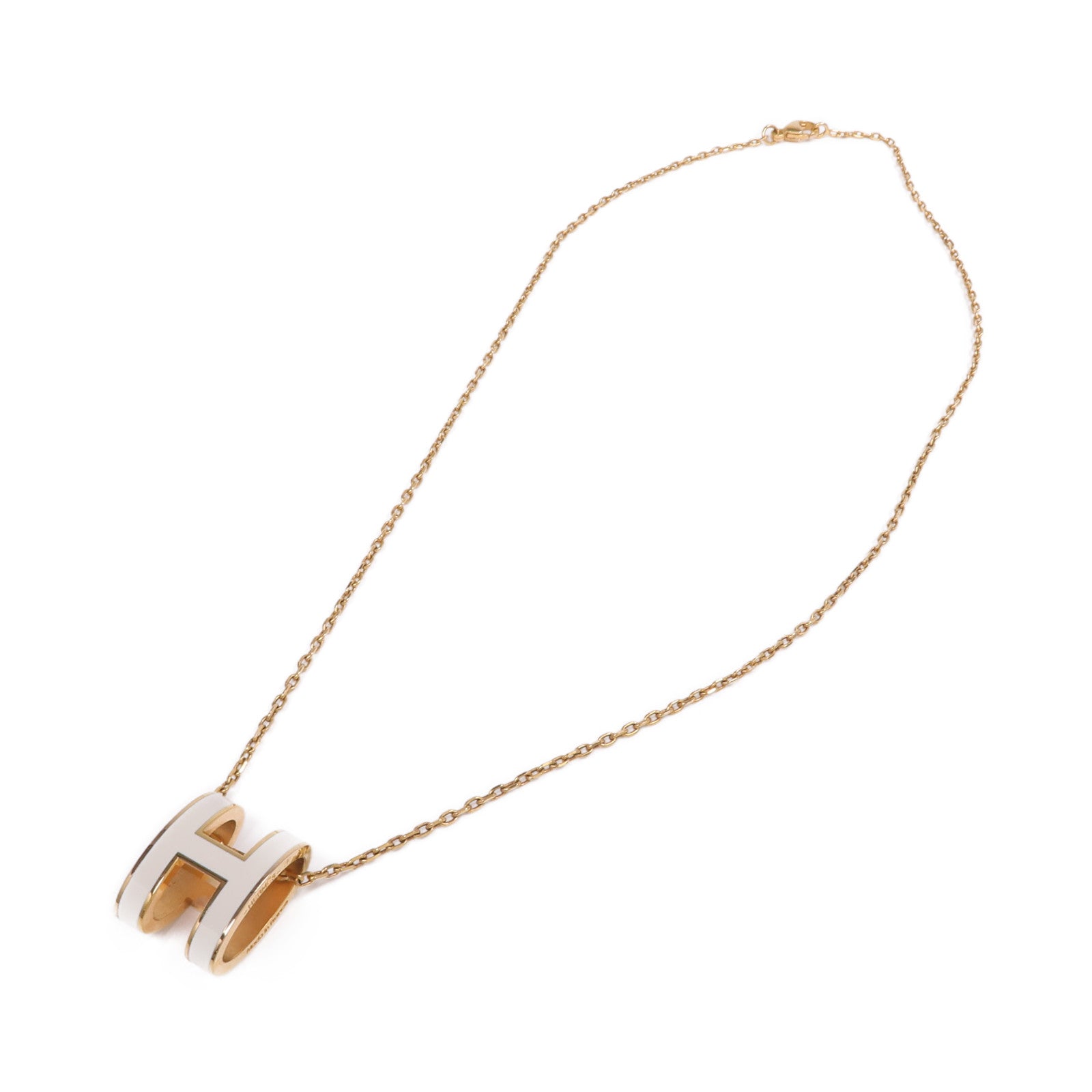 HERMES 金屬Pop H項鍊