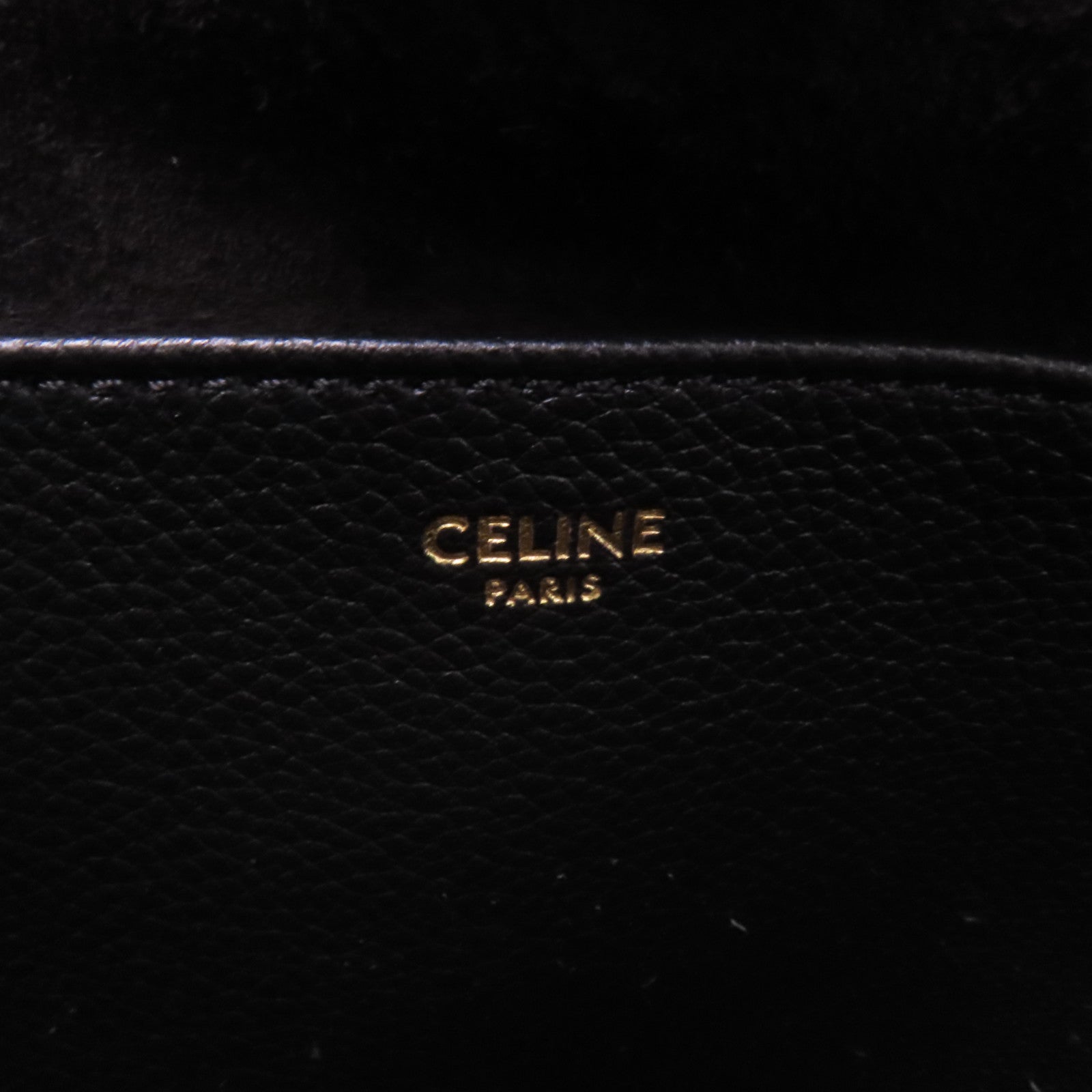 CELINE 牛皮皮革Shoulder Bag金扣肩背袋