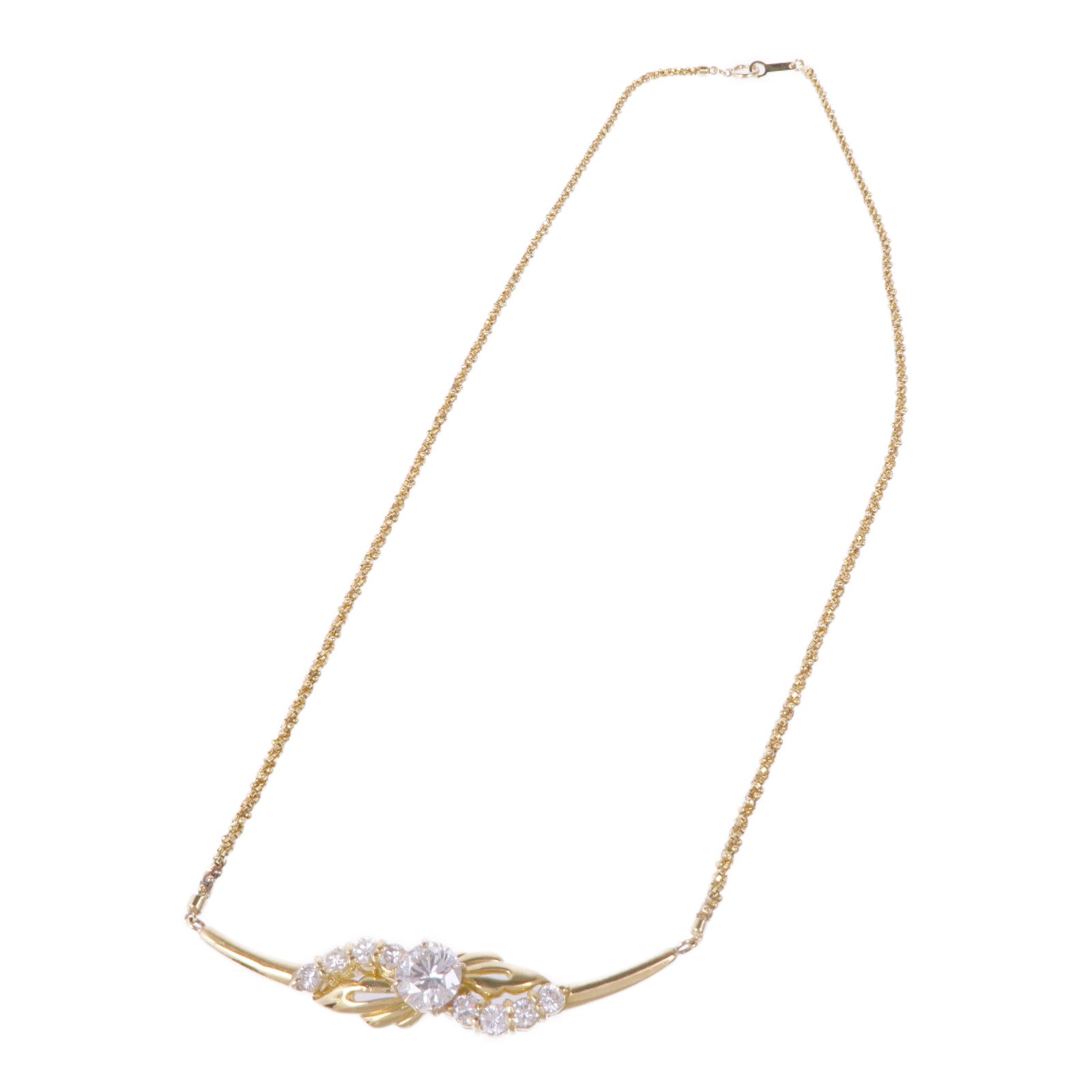 JEWELRY 18K黃金Diamond Necklace鑽石耳環