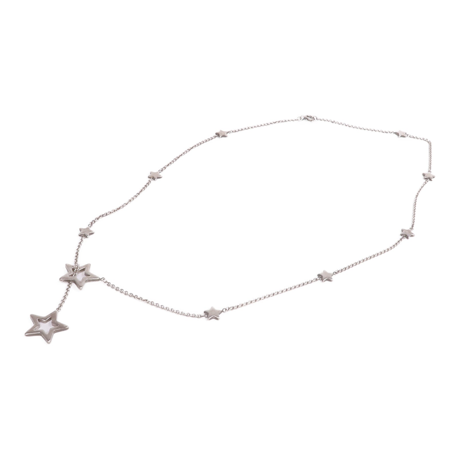 TIFFANY＆CO 925純銀Star Necklace項鍊