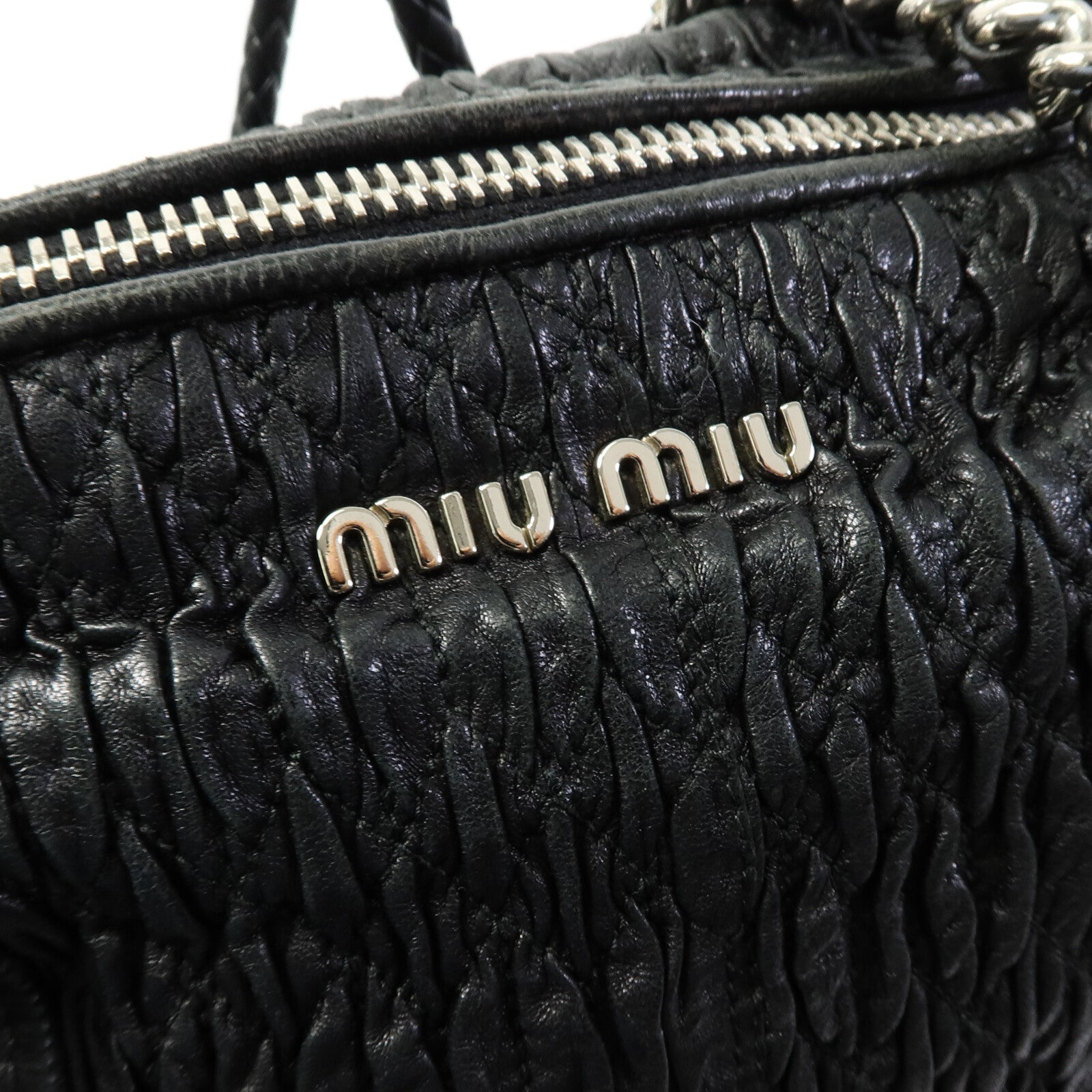 Miu Miu 羊皮皮革Shoulder Bag肩背袋