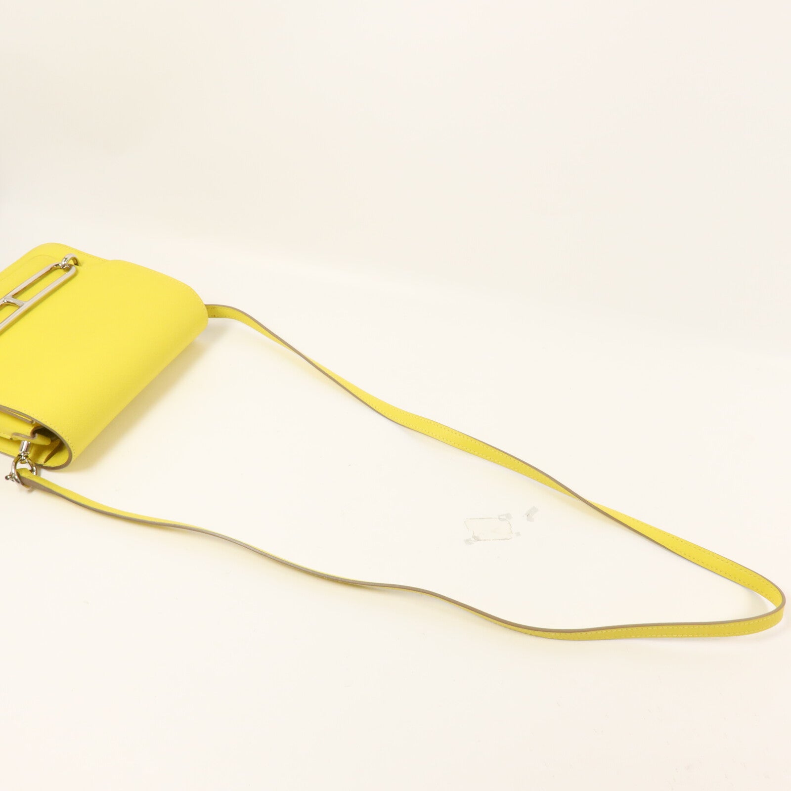 HERMES Evercolor皮革Roulis Mini肩背袋Lime
