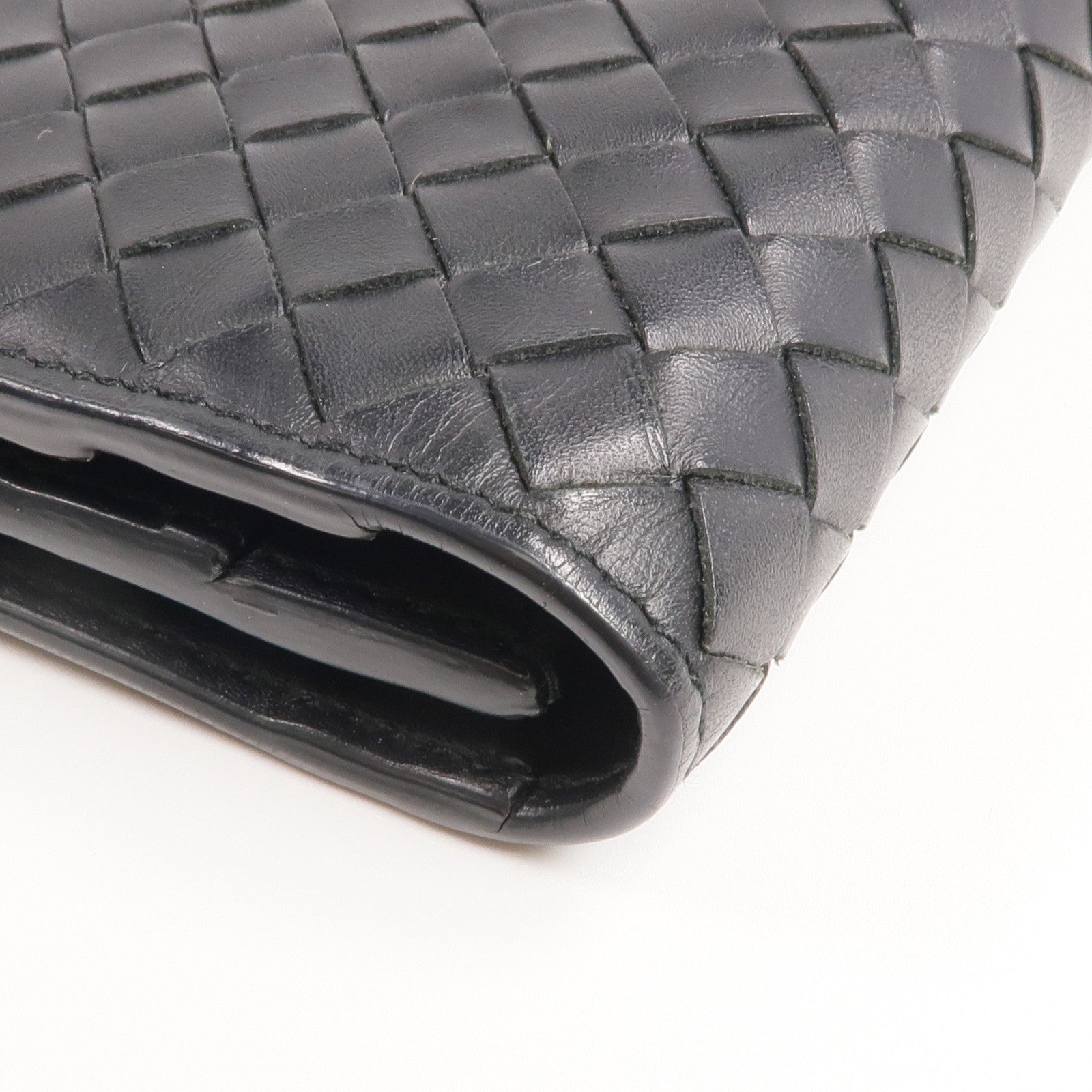 BOTTEGA VENETA 【激減優惠】織紋皮革Long Wallet長錢包