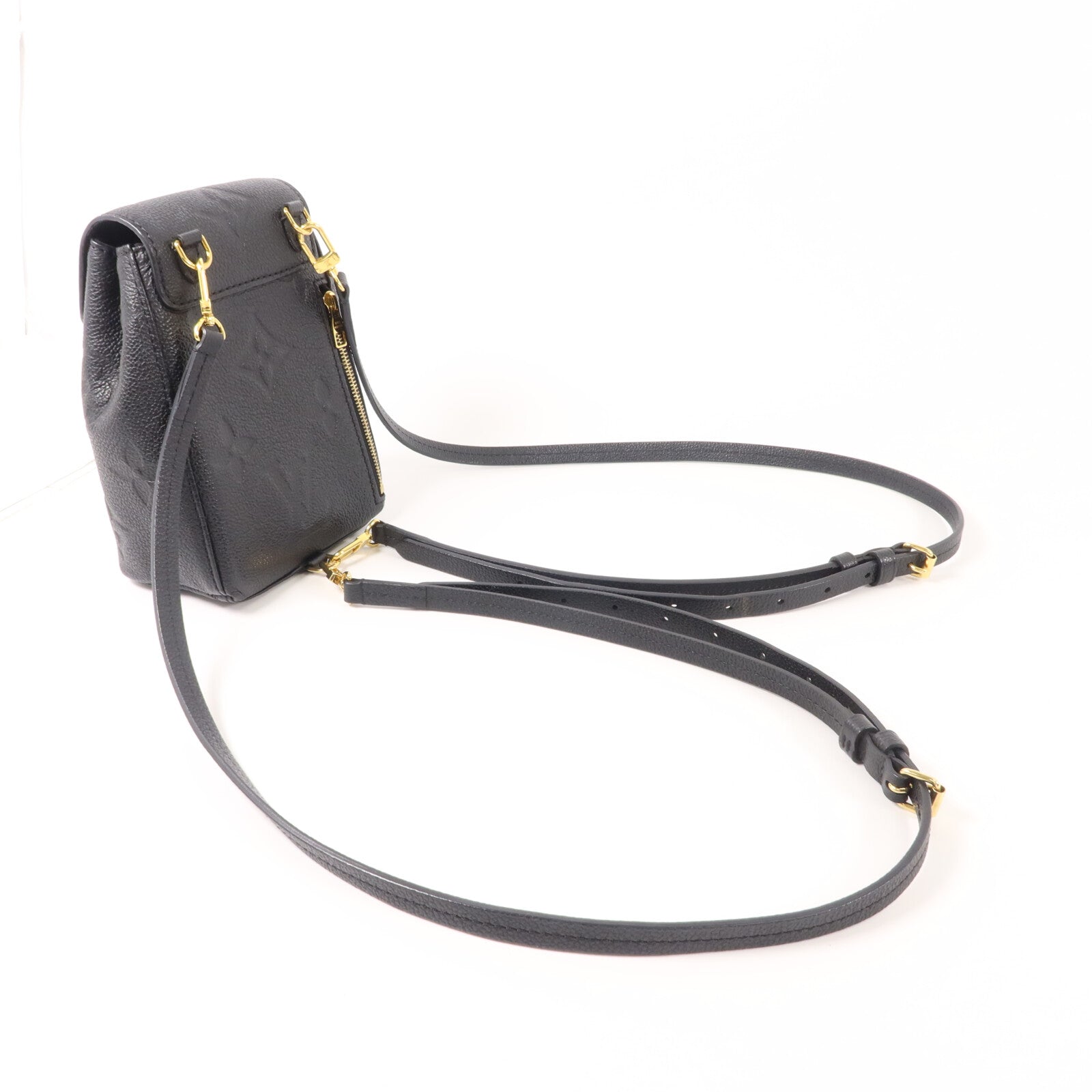 LOUIS VUITTON Monogram Empreinte Tiny Backpack金扣背包