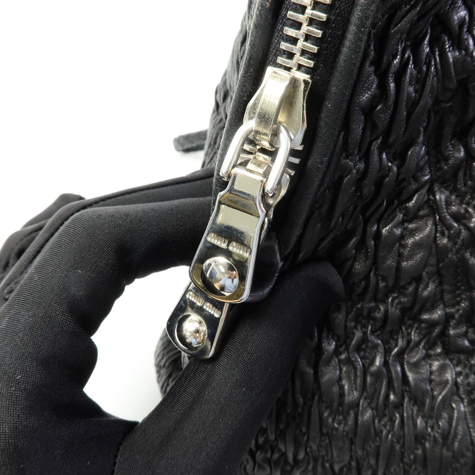 Miu Miu 羊皮皮革Shoulder Bag肩背袋