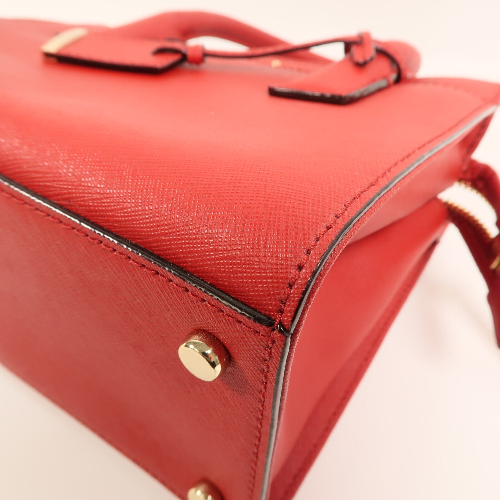 Kate Spade 牛皮皮革Shoulder Bag金扣手挽肩背兩用袋