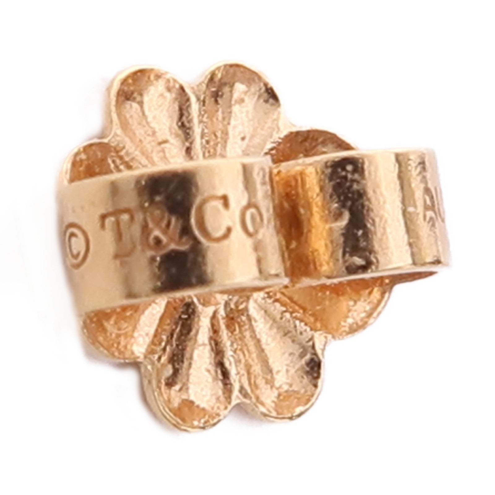 TIFFANY＆CO 18K玫瑰金Mini T Smile Diamond Earrings鑽石耳環