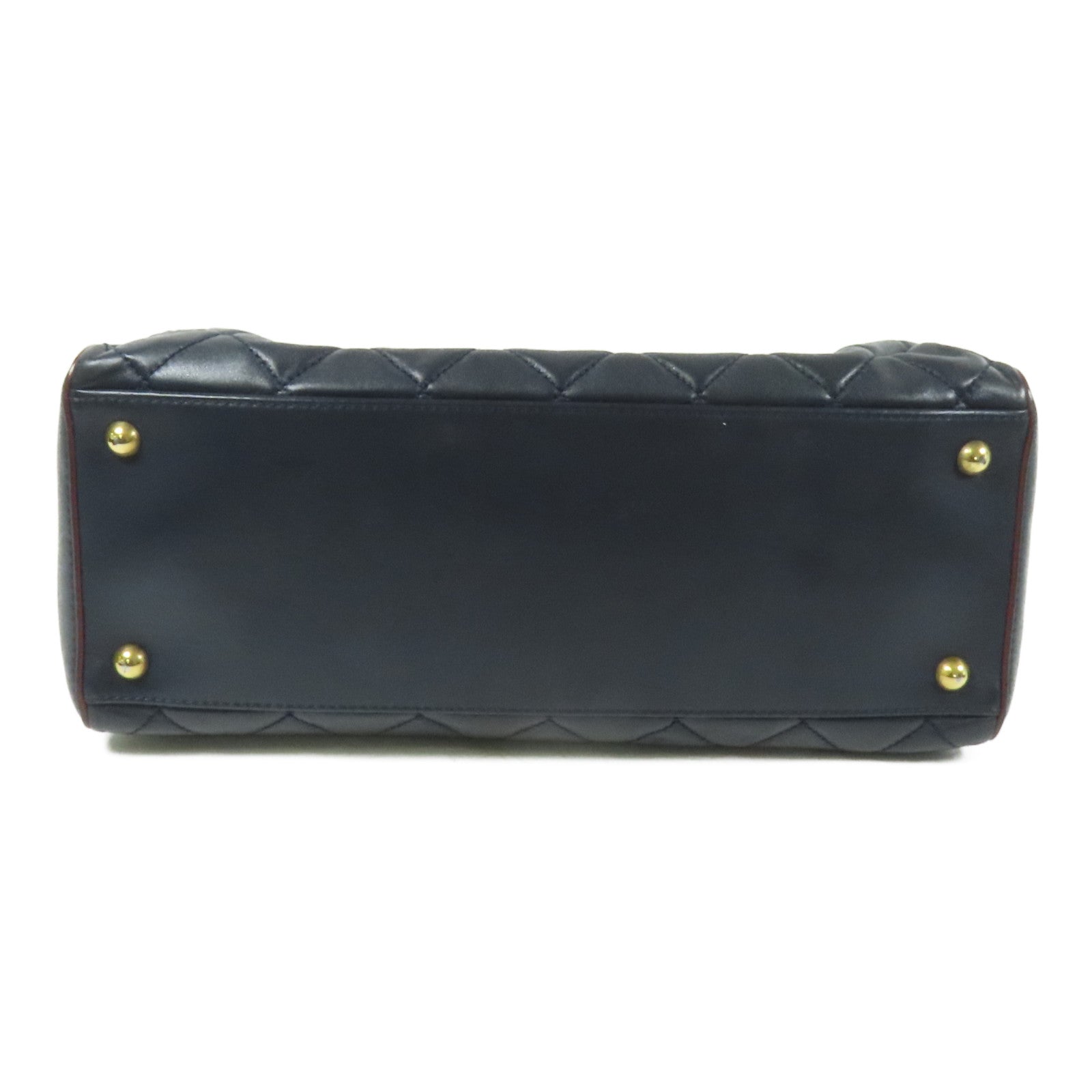 CHANEL 牛皮皮革Chain Shoulder金扣肩背袋