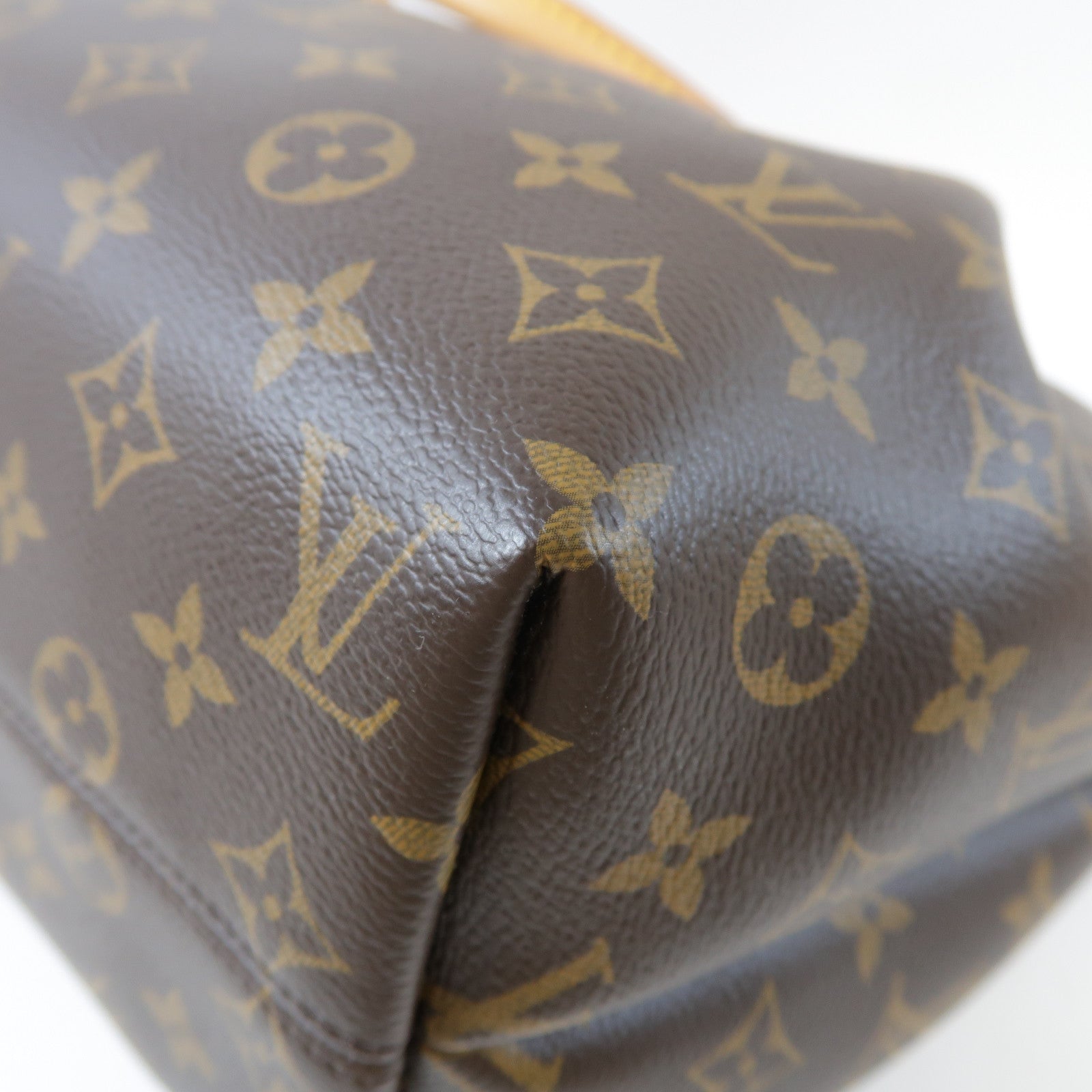 LOUIS VUITTON Monogram Turenne MM金扣手挽肩背兩用袋啡色