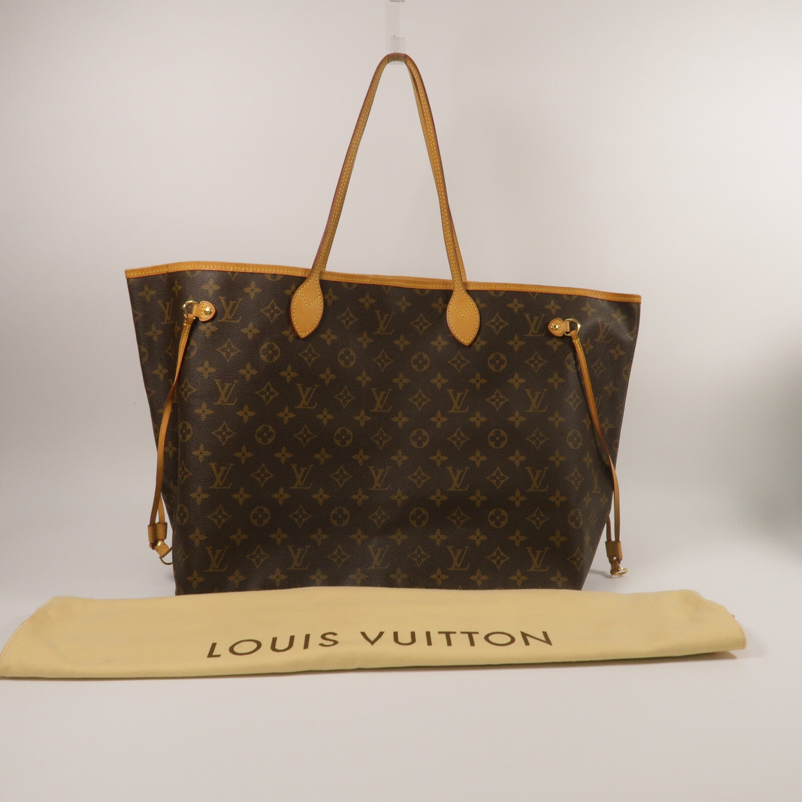 LOUIS VUITTON Monogram Neverfull GM手挽袋