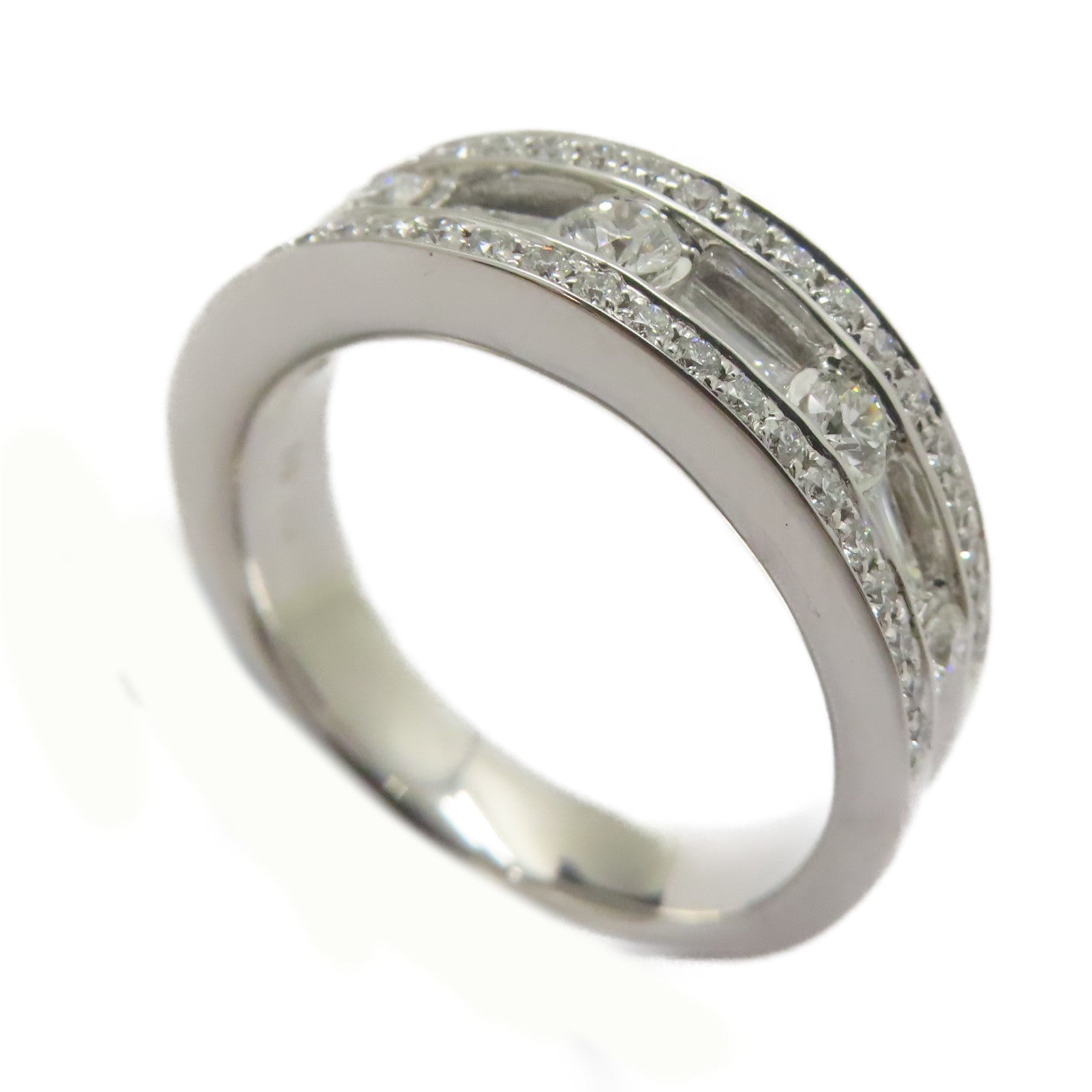 JEWELRY 18K白金Diamond Ring 0.89ct鑽石戒指US#8.5
