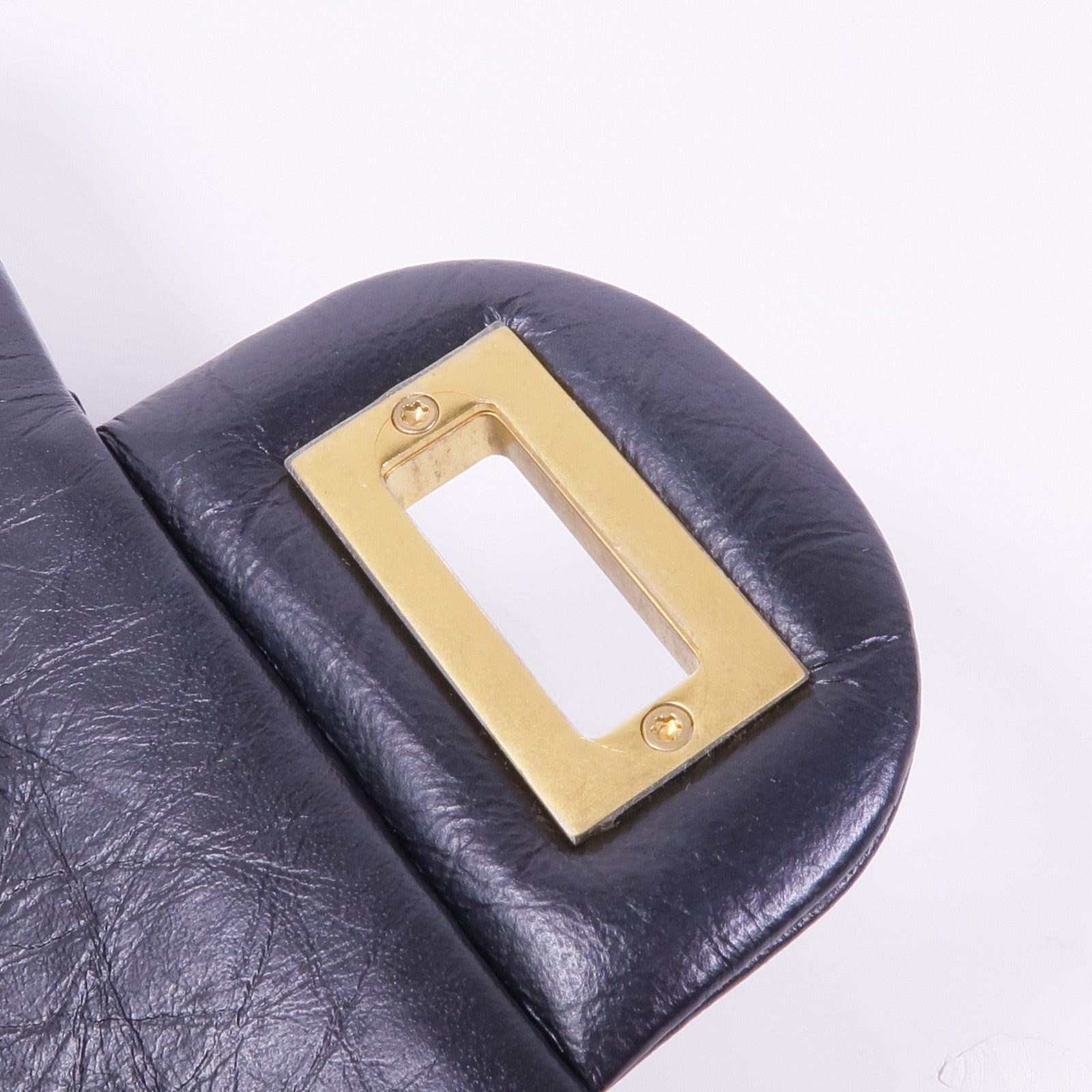 CHANEL 牛皮皮革2.55 Mini金扣肩背袋