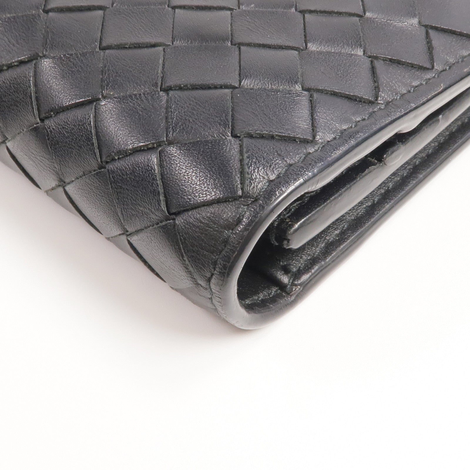 BOTTEGA VENETA 【激減優惠】織紋皮革Long Wallet長錢包
