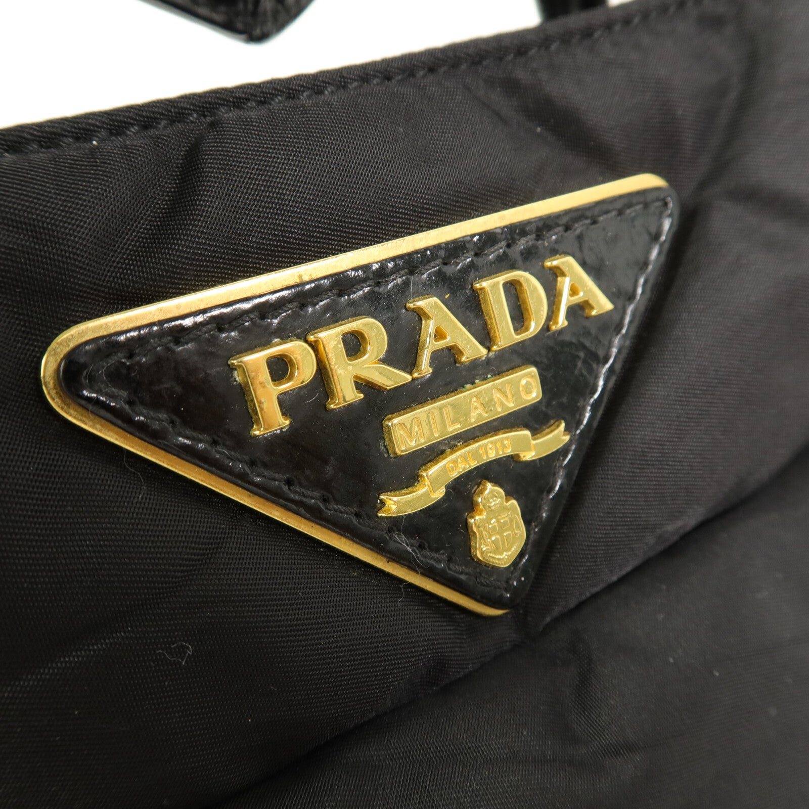 PRADA 尼龍Crispy Nylon Handbag手挽肩背兩用袋