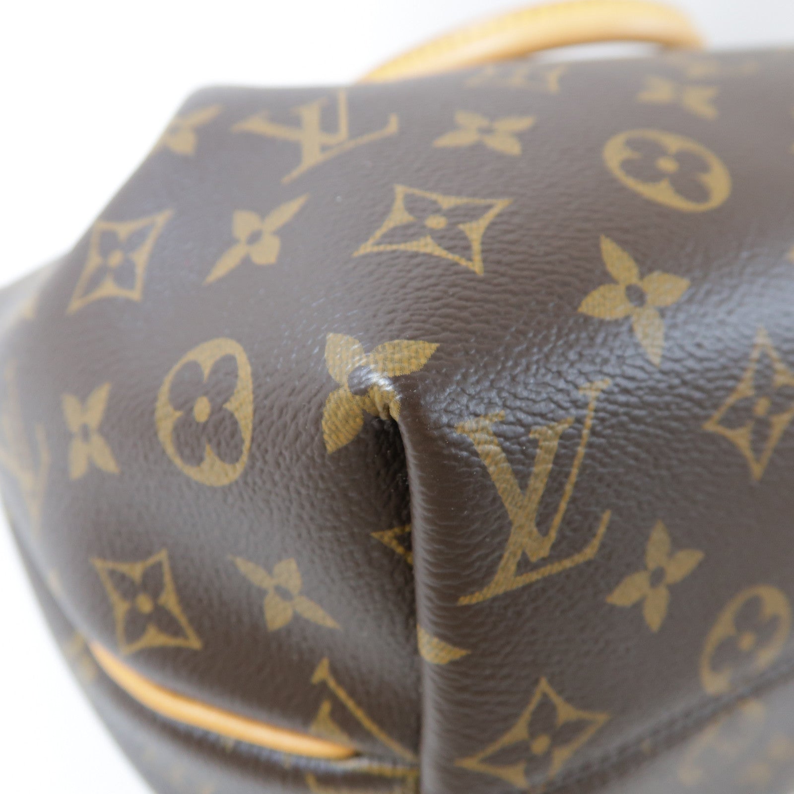 LOUIS VUITTON Monogram Turenne MM金扣手挽肩背兩用袋啡色