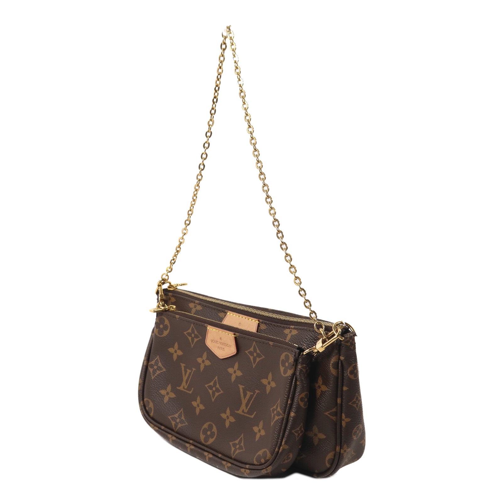 LOUIS VUITTON Monogram Multi Pochette Accessoires手挽肩背兩用袋