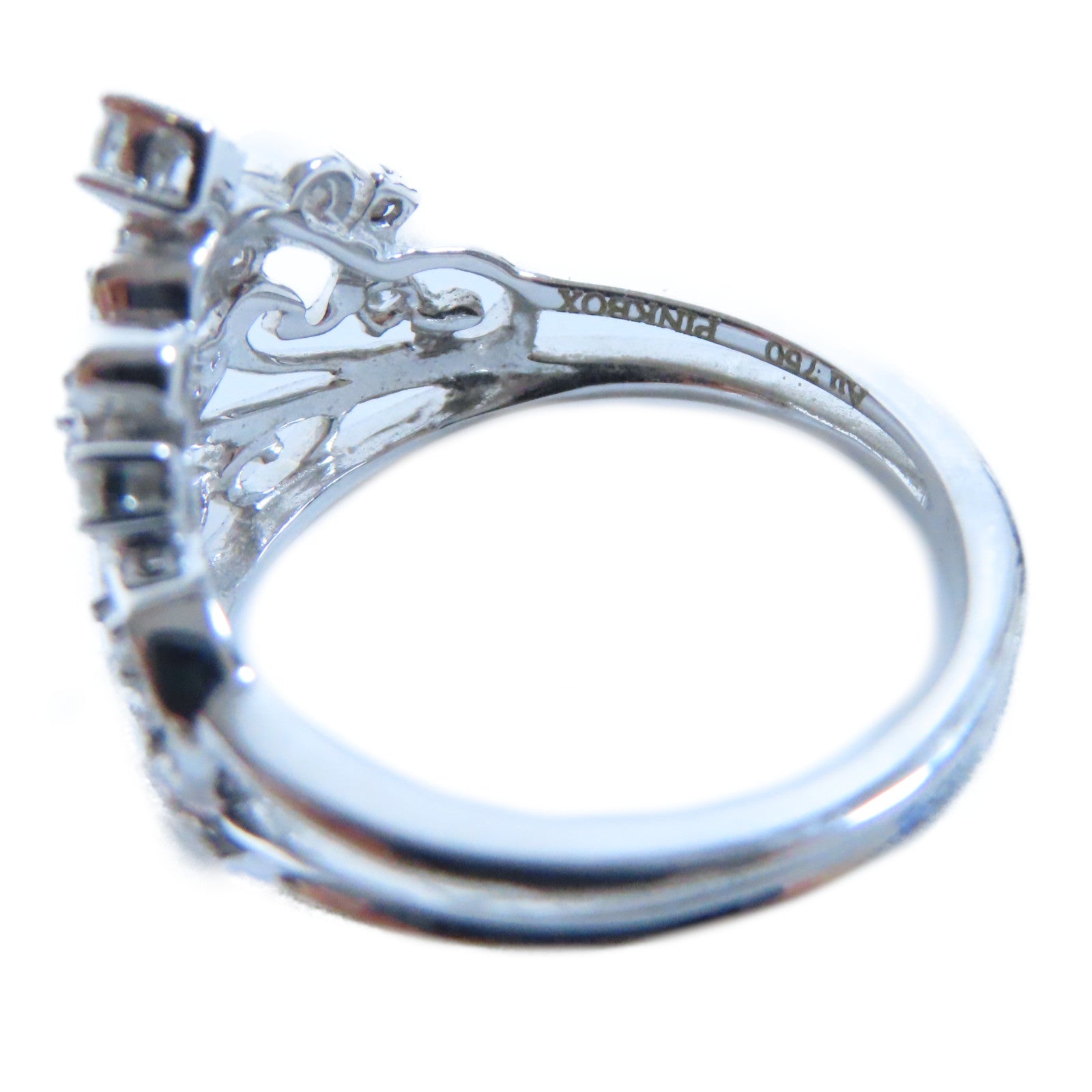 JEWELRY **【激減優惠】18K白金Diamond Ring 0.17ct鑽石戒指US#5