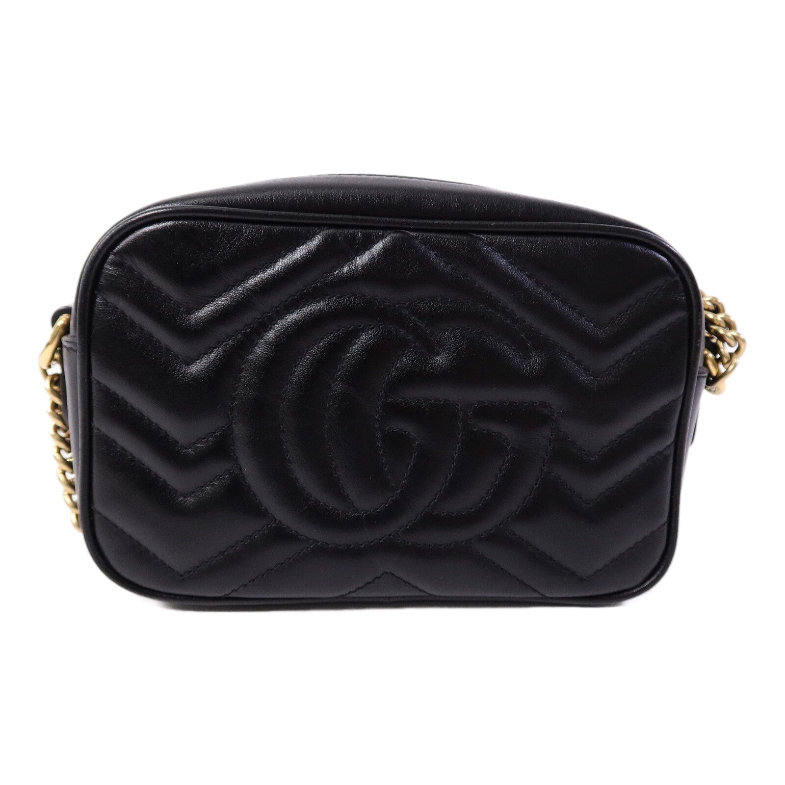 GUCCI 牛皮皮革GG Marmont Mini肩背袋