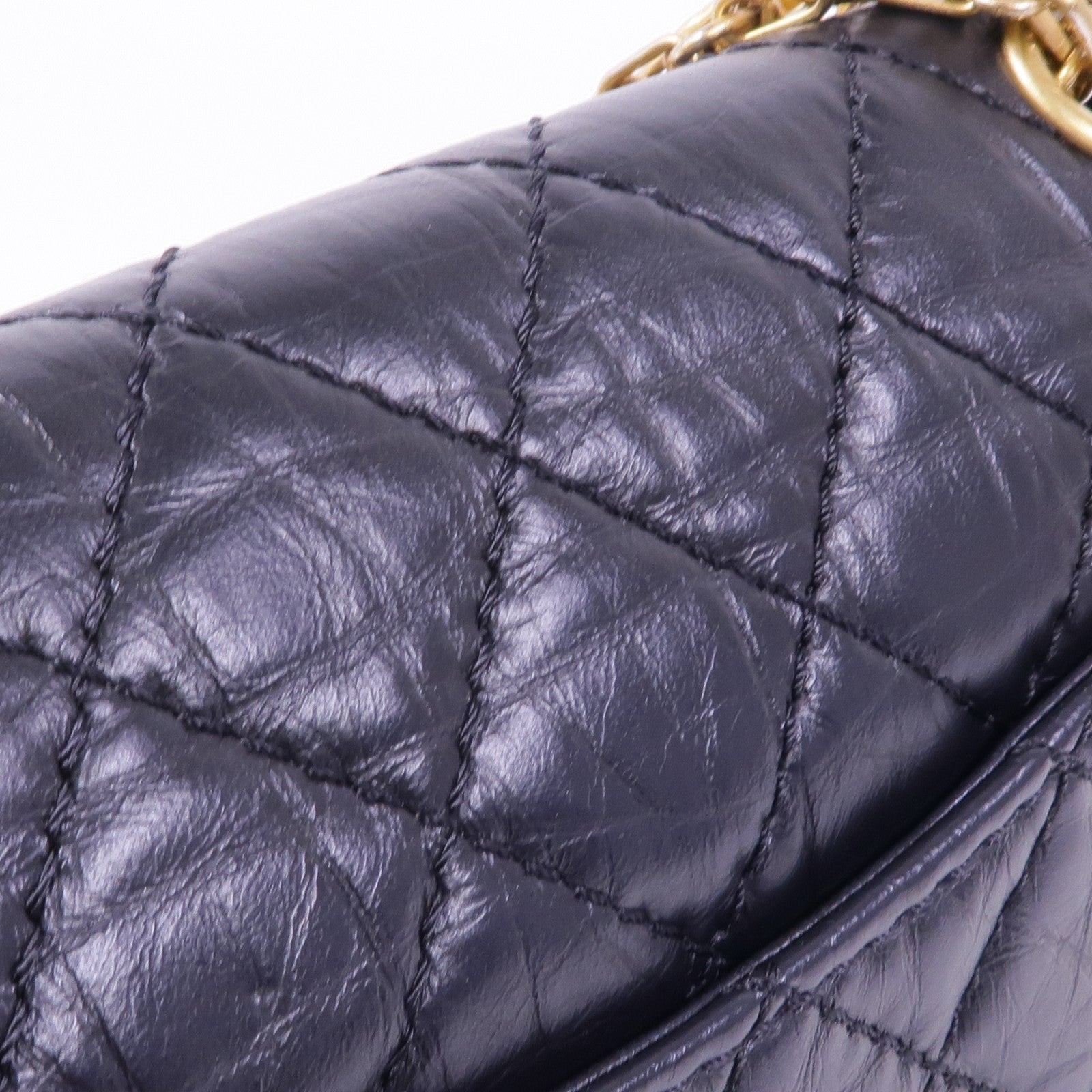 CHANEL 牛皮皮革2.55 Mini金扣肩背袋