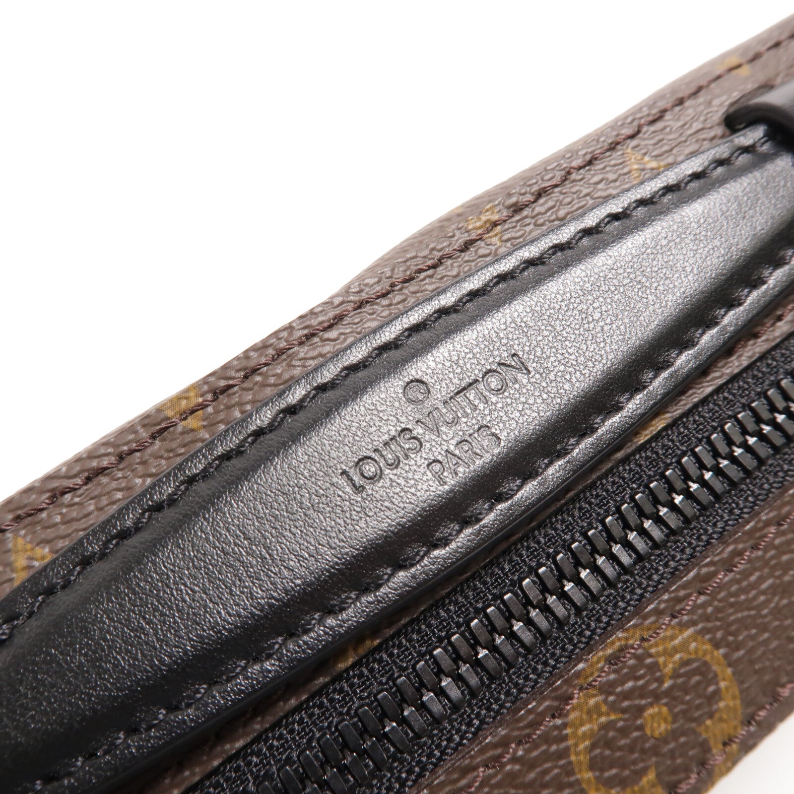 LOUIS VUITTON Monogram Macassar Handle Soft Truck手挽肩背兩用袋