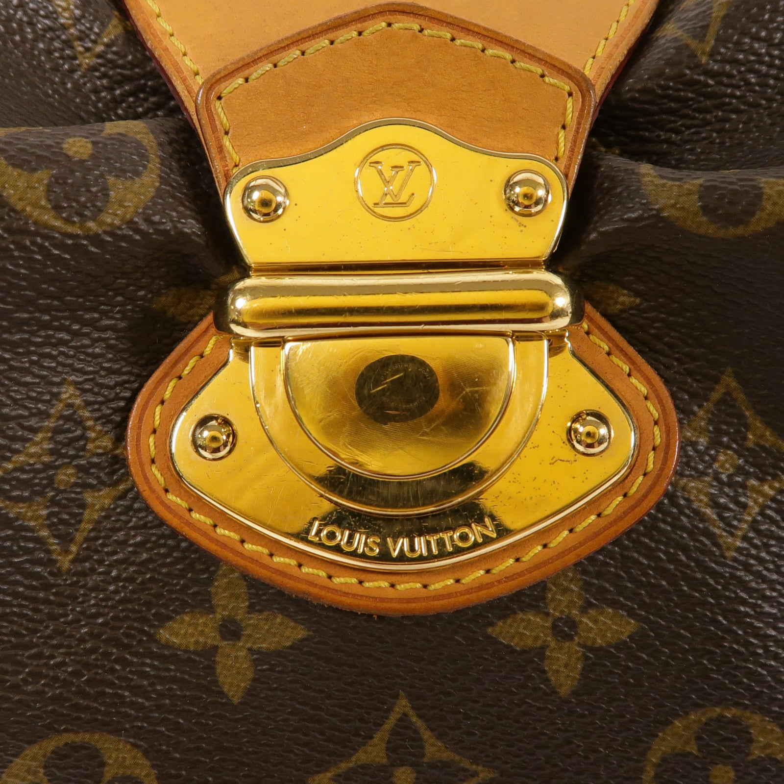 LOUIS VUITTON LV GHW Stresa GM Shoulder Bag M51188 Monogram Brown