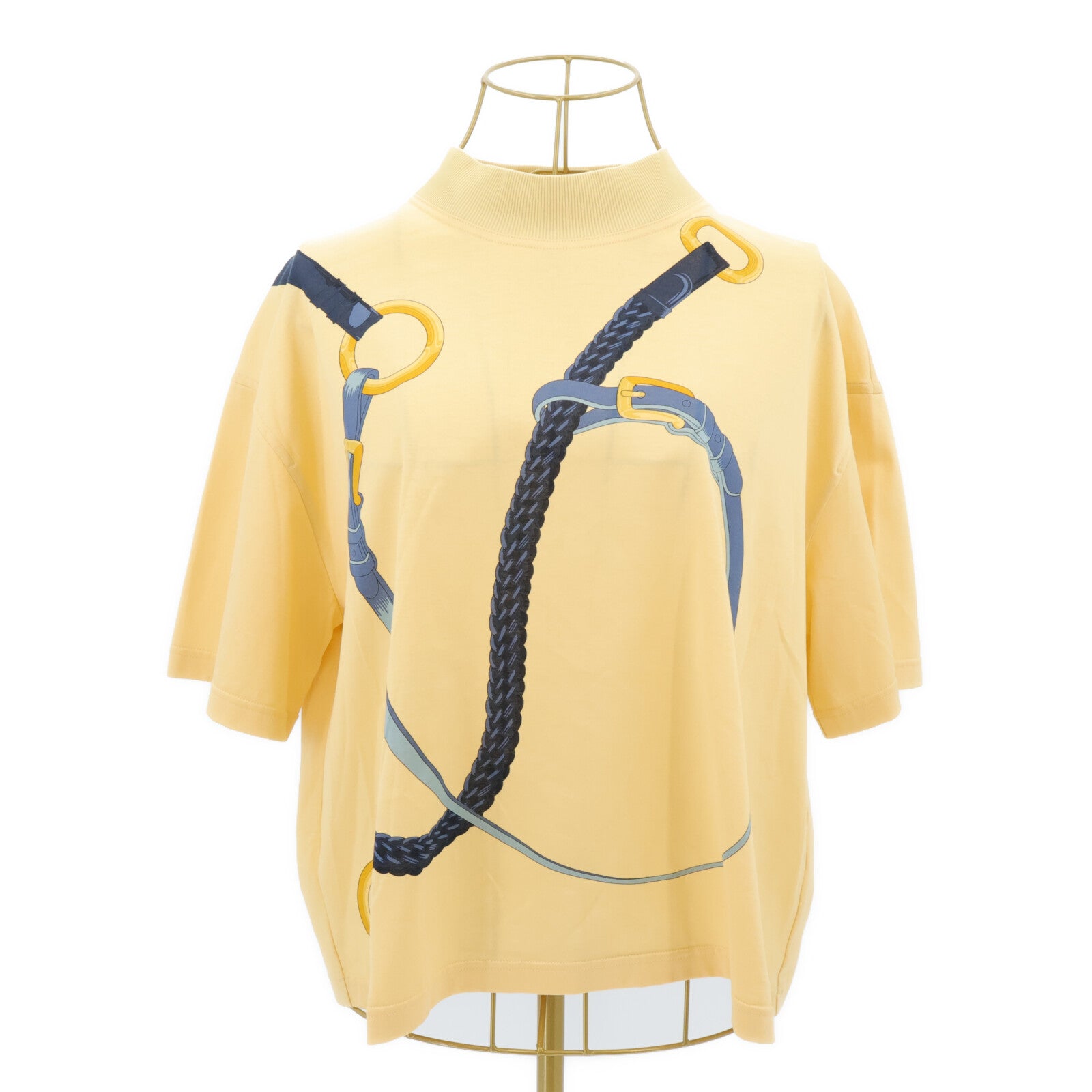 HERMES Coaching Remix Panneaux T-shirt上衣
