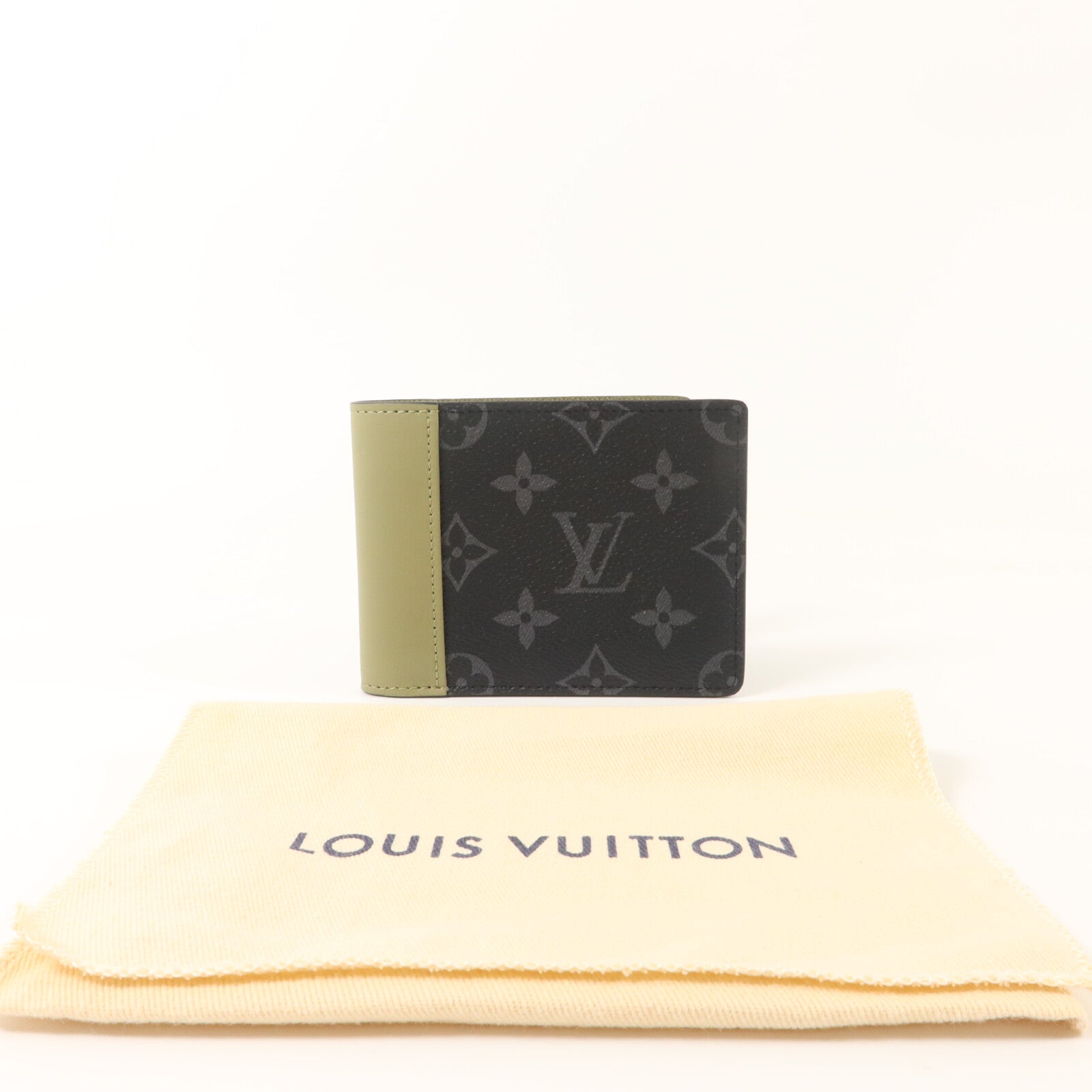 LOUIS VUITTON Monogram Eclipse Slender錢包