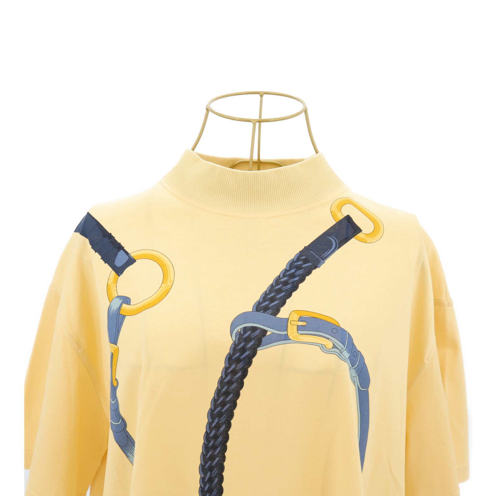HERMES Coaching Remix Panneaux T-shirt上衣