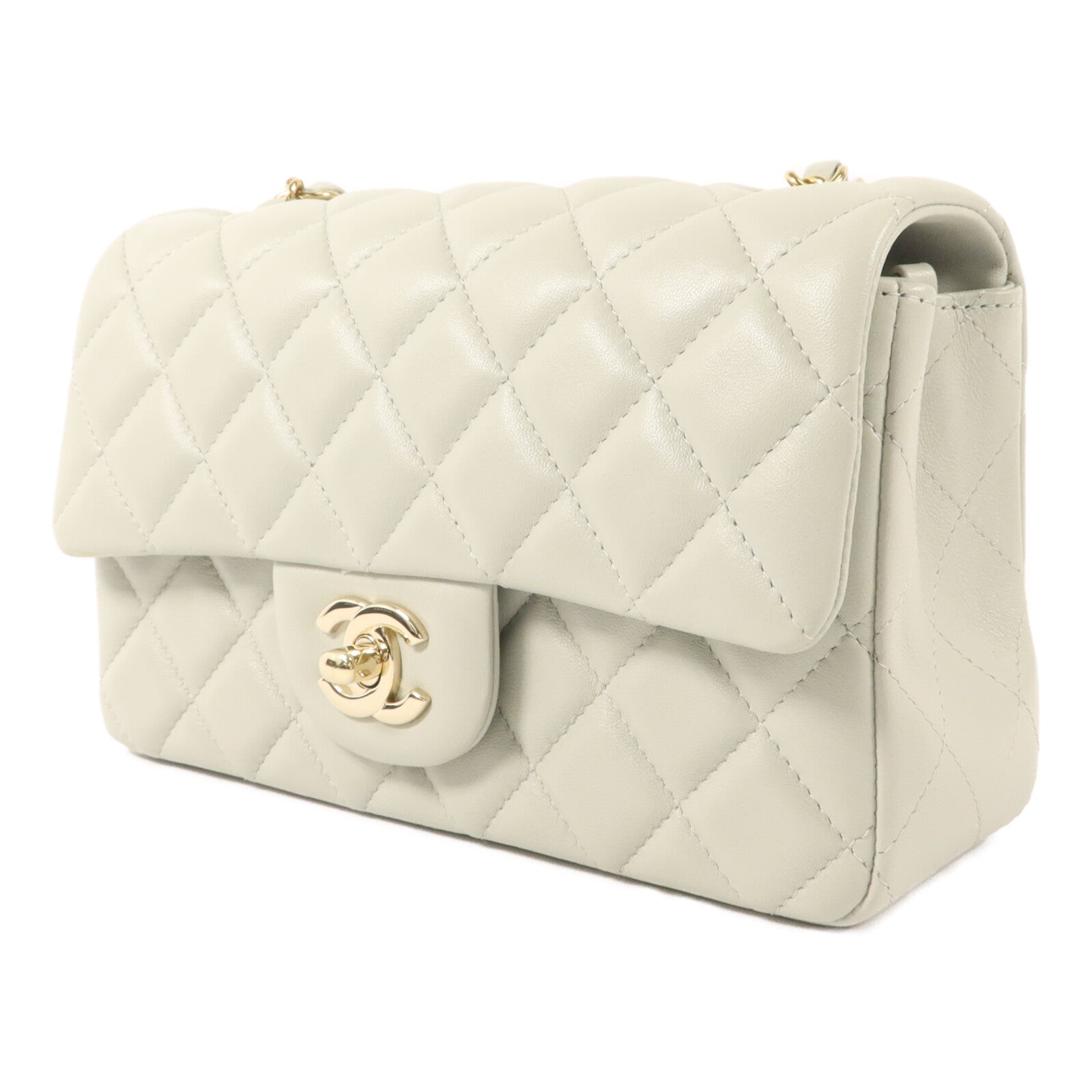CHANEL 羊皮皮革Classic 20鏈帶肩背袋