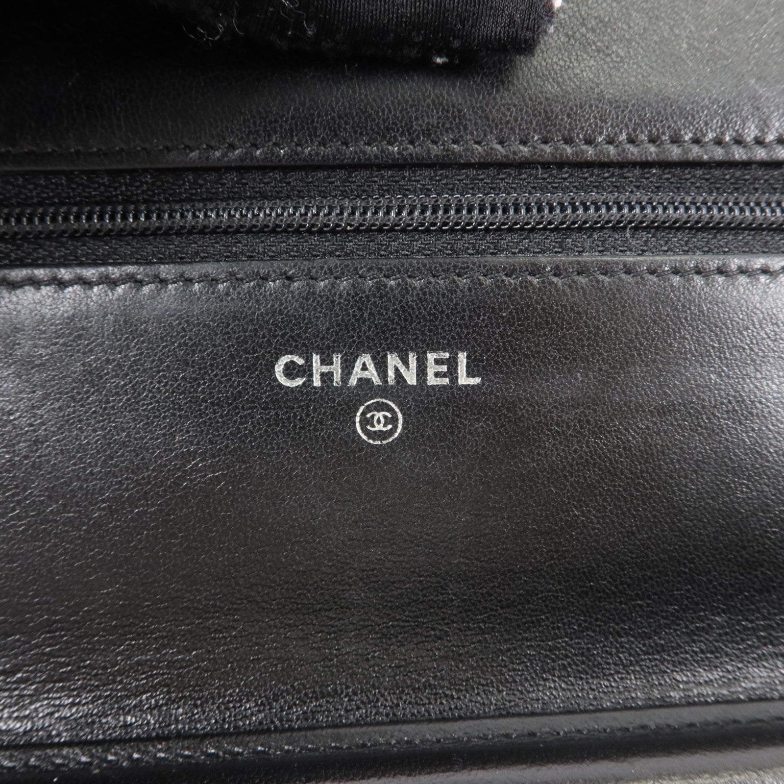 CHANEL 羊皮皮革Boy Chanel Wallet on Chain銀扣鏈帶肩背袋
