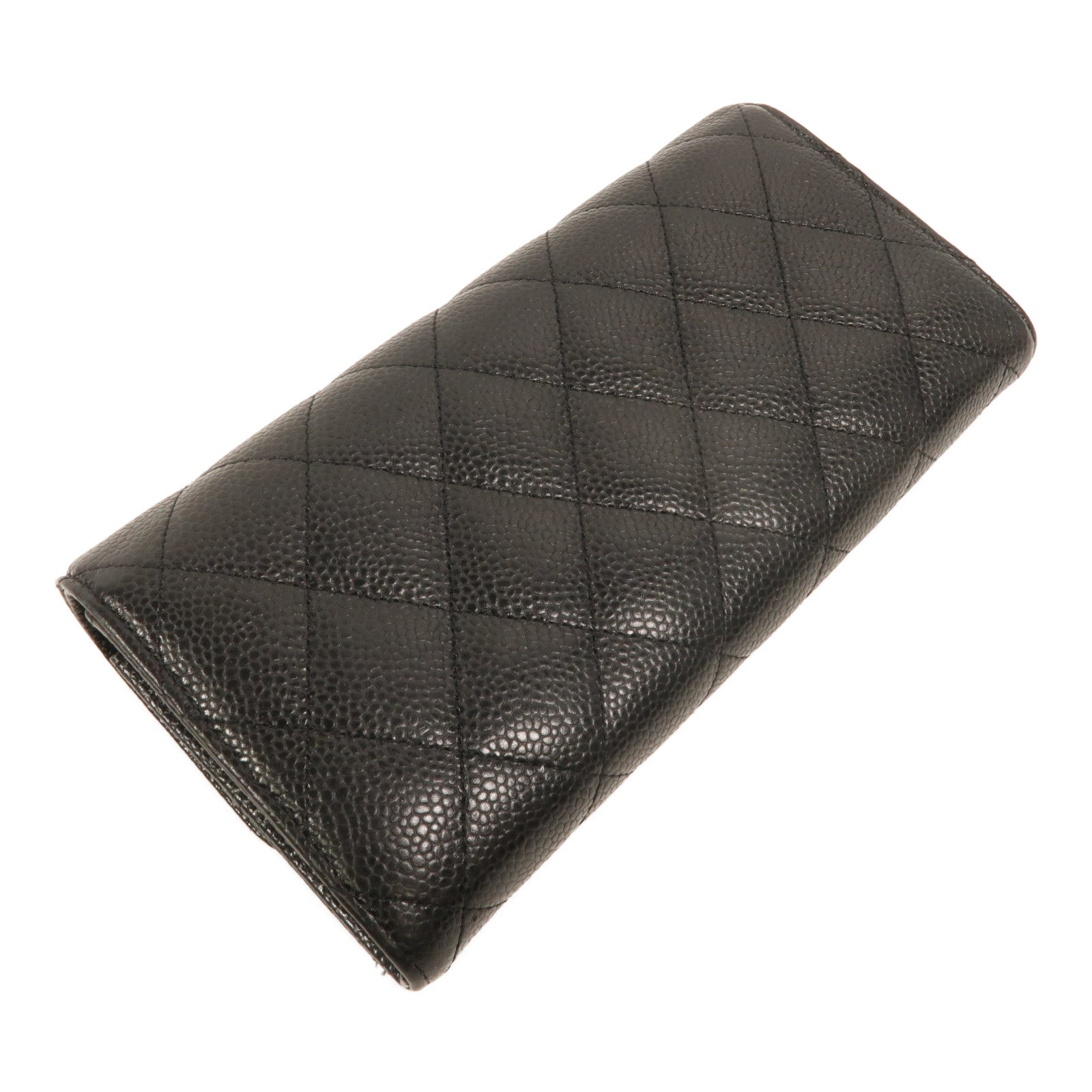 CHANEL 牛皮皮革Classic Long Flap Wallet長錢包