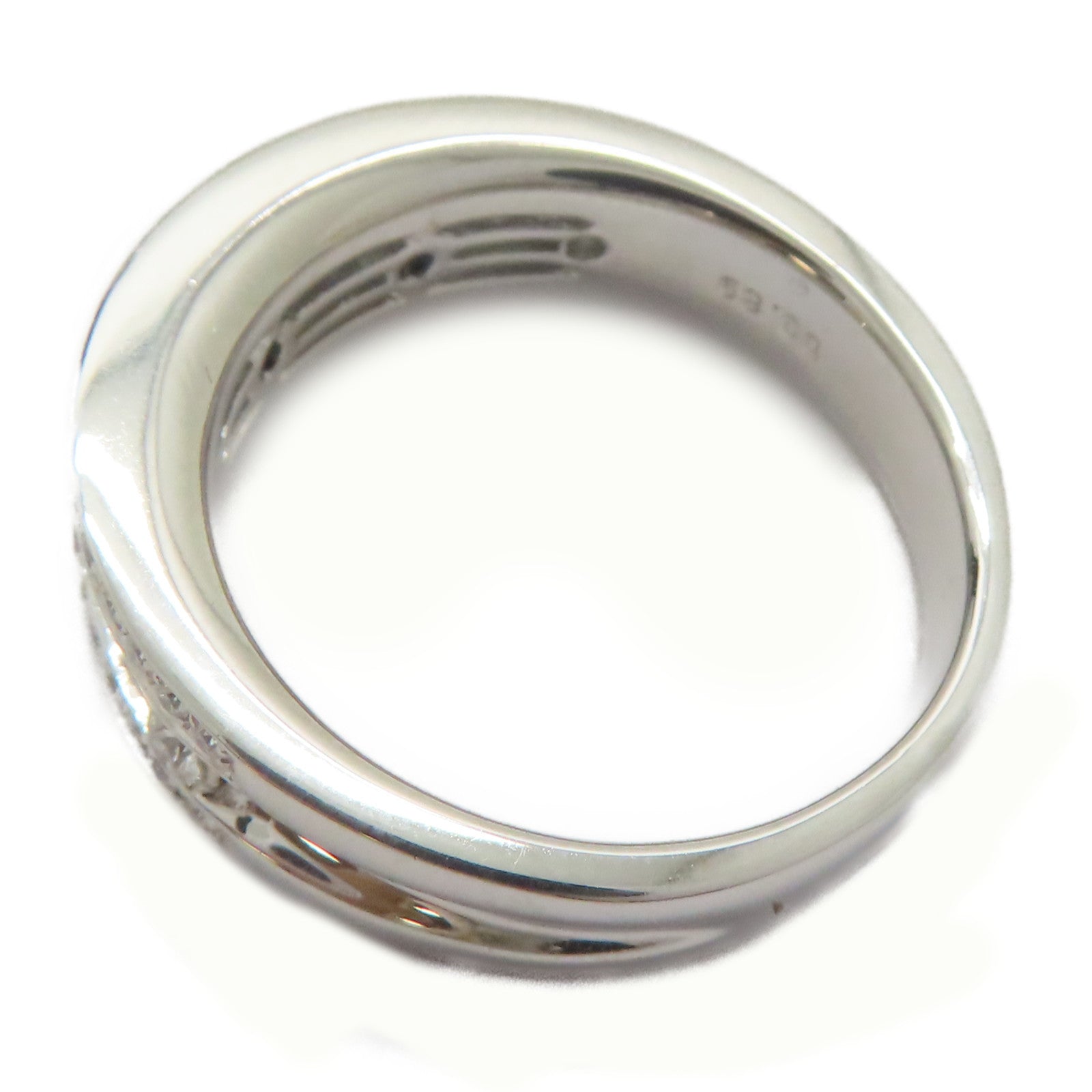 JEWELRY 18K白金Diamond Ring 0.89ct鑽石戒指US#8.5