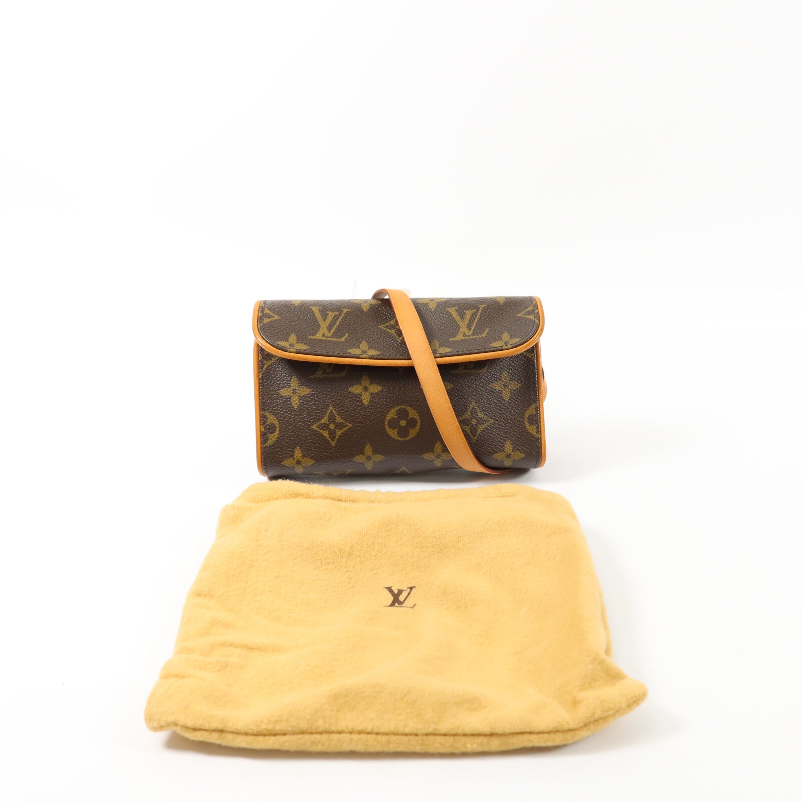 LOUIS VUITTON Monogram Pochette Florentine腰包