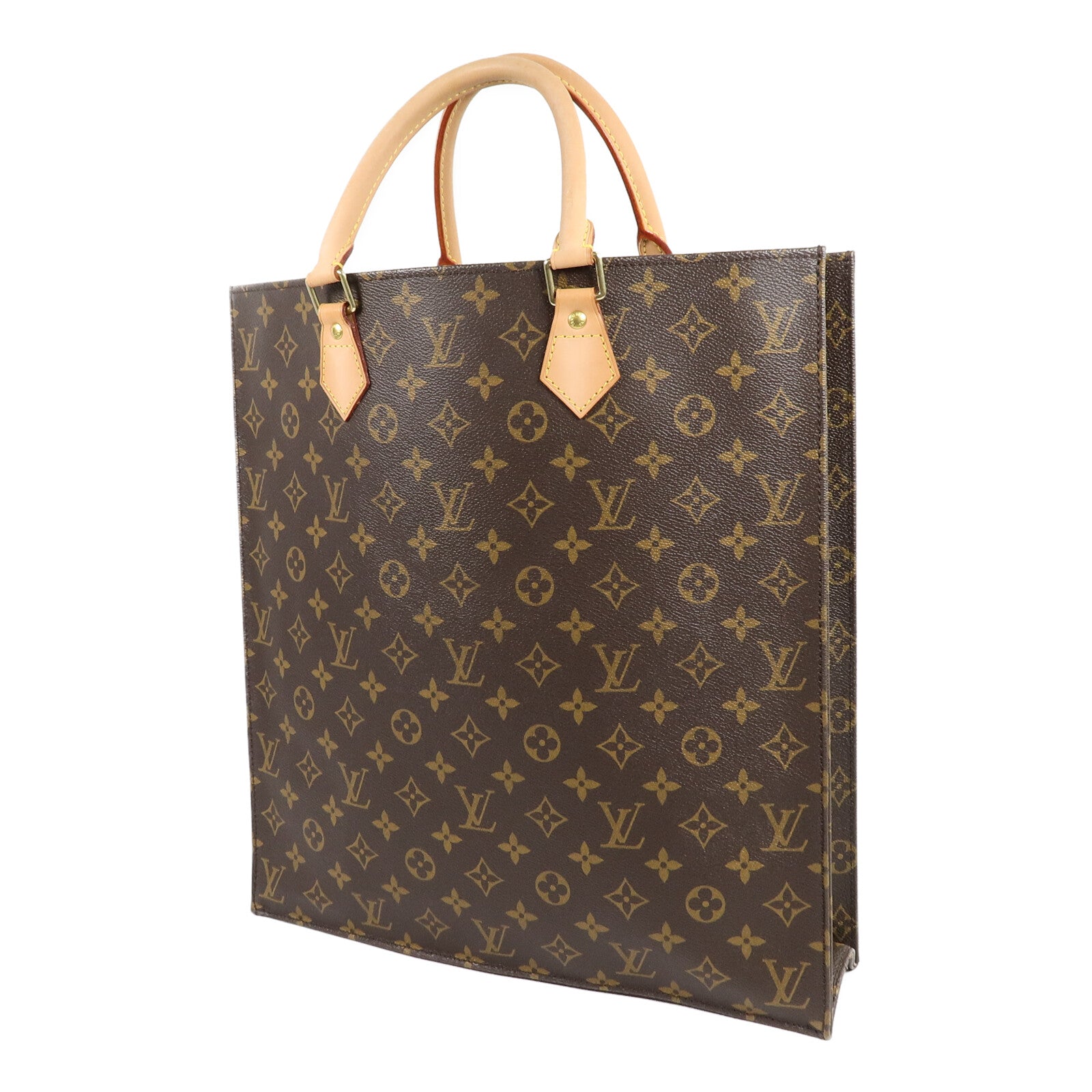 LOUIS VUITTON Monogram Sac Plat手挽袋