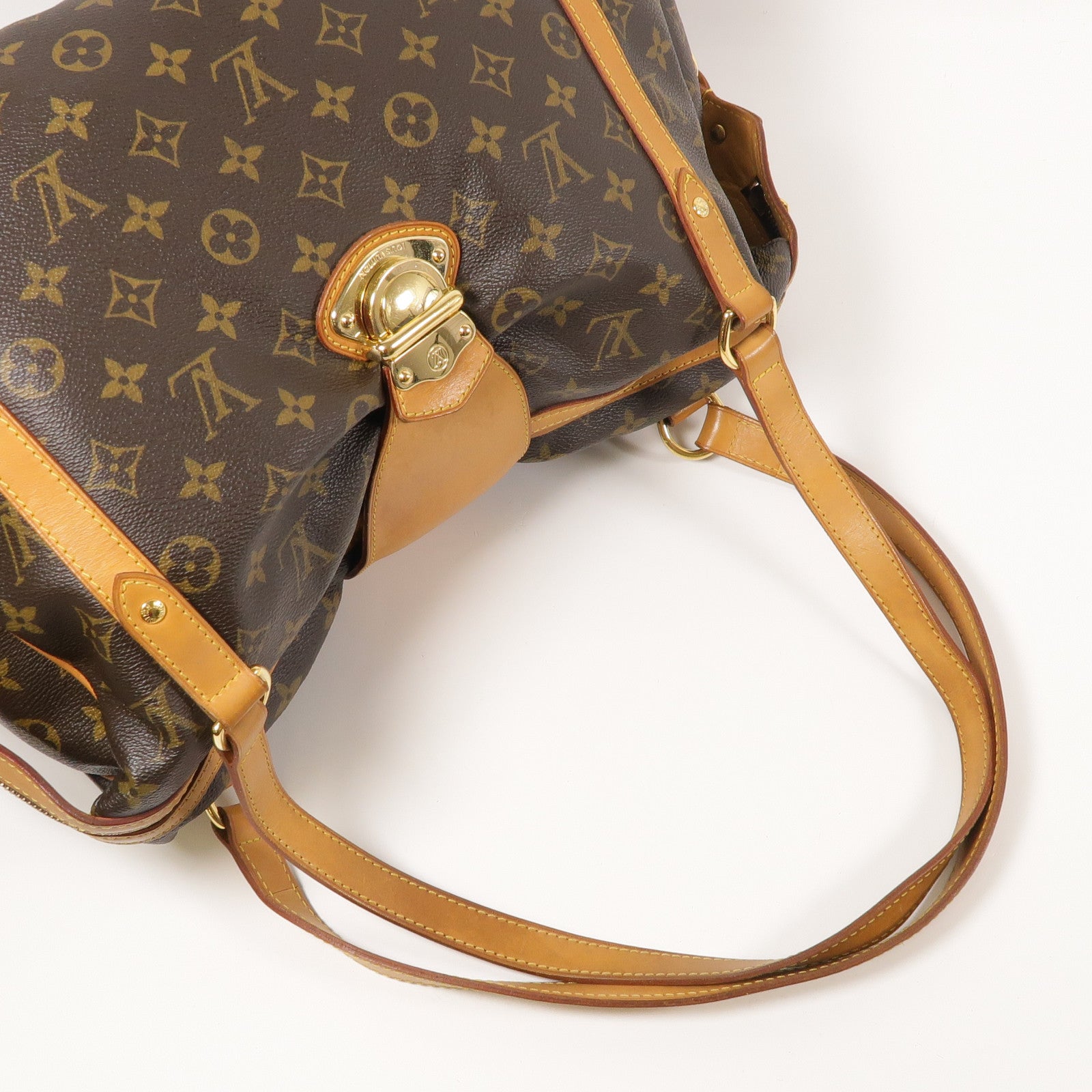 LOUIS VUITTON LV GHW Stresa GM Shoulder Bag M51188 Monogram Brown