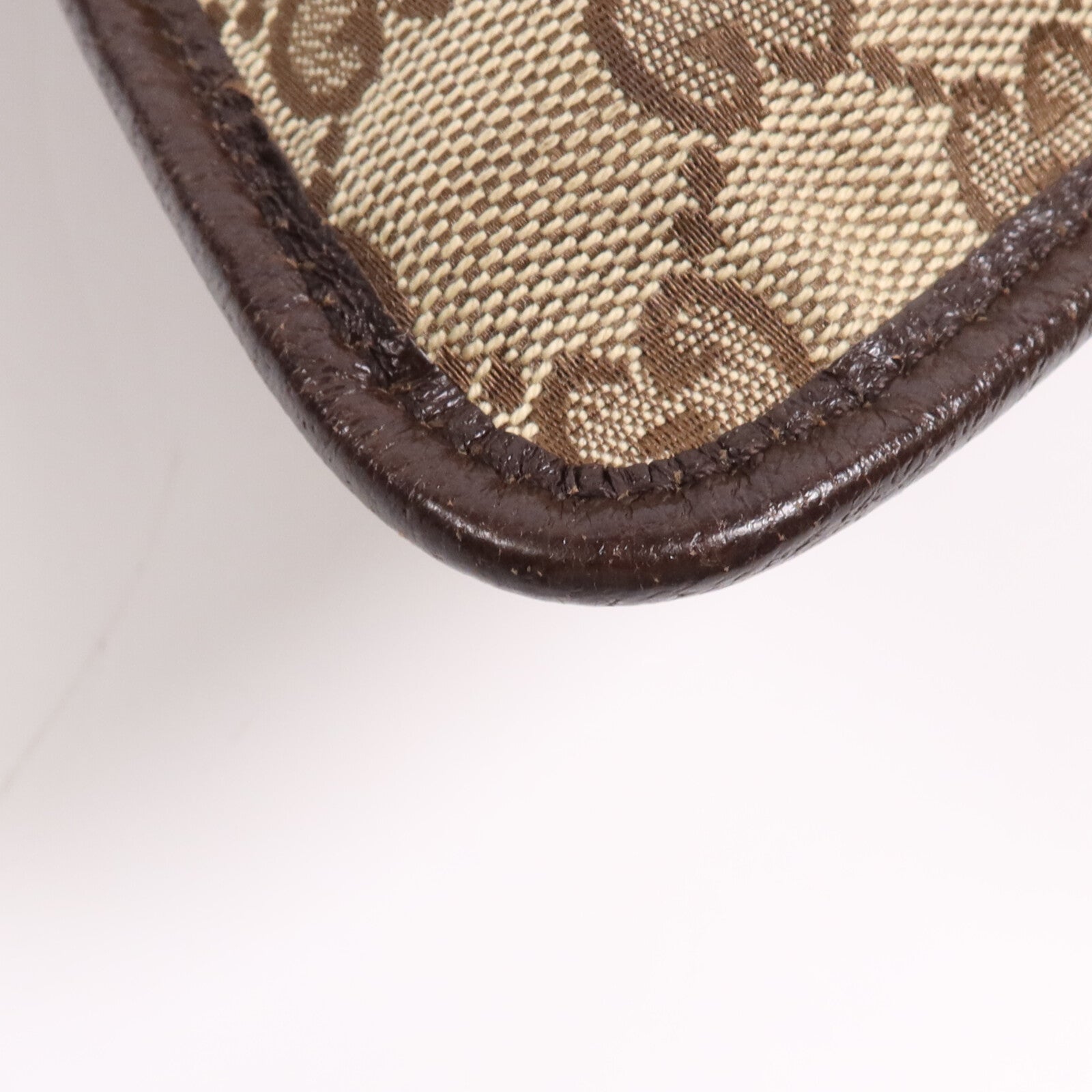 GUCCI 帆布Cross Carry Bag銀扣肩背袋