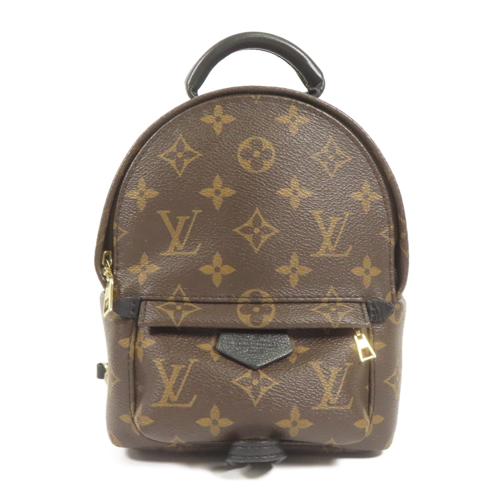 LOUIS VUITTON LV GHW Palm Spring Mini Backpack Monogram M44873 Brown